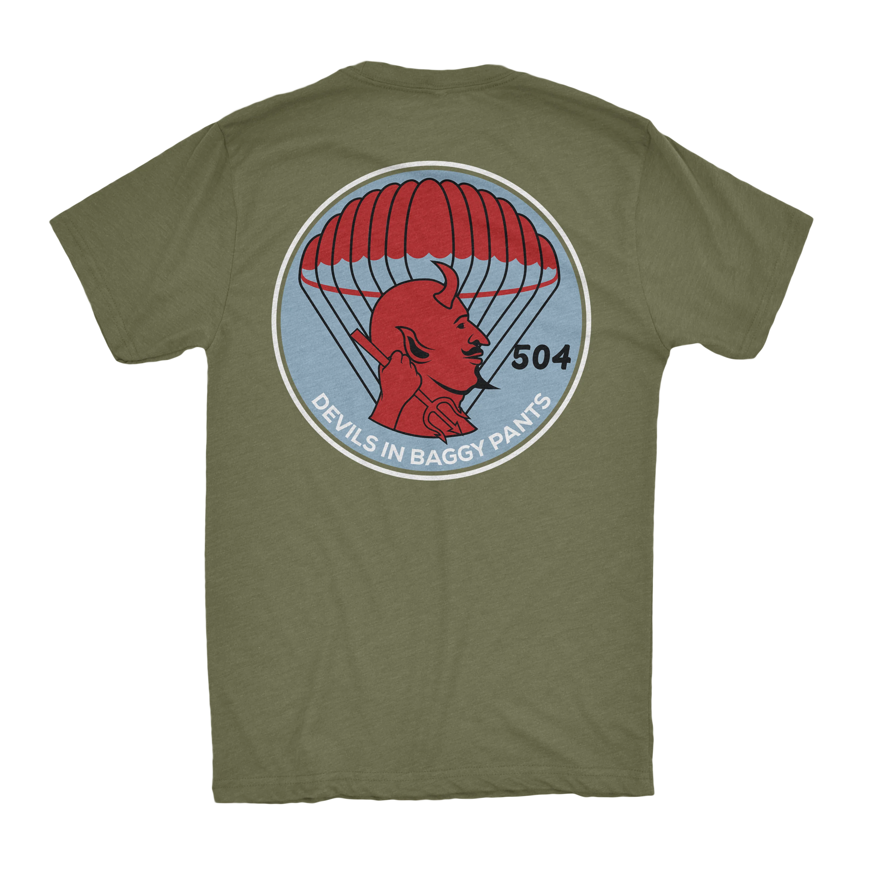 504 Devils Airborne Classic Athletic Shirt - Image 3
