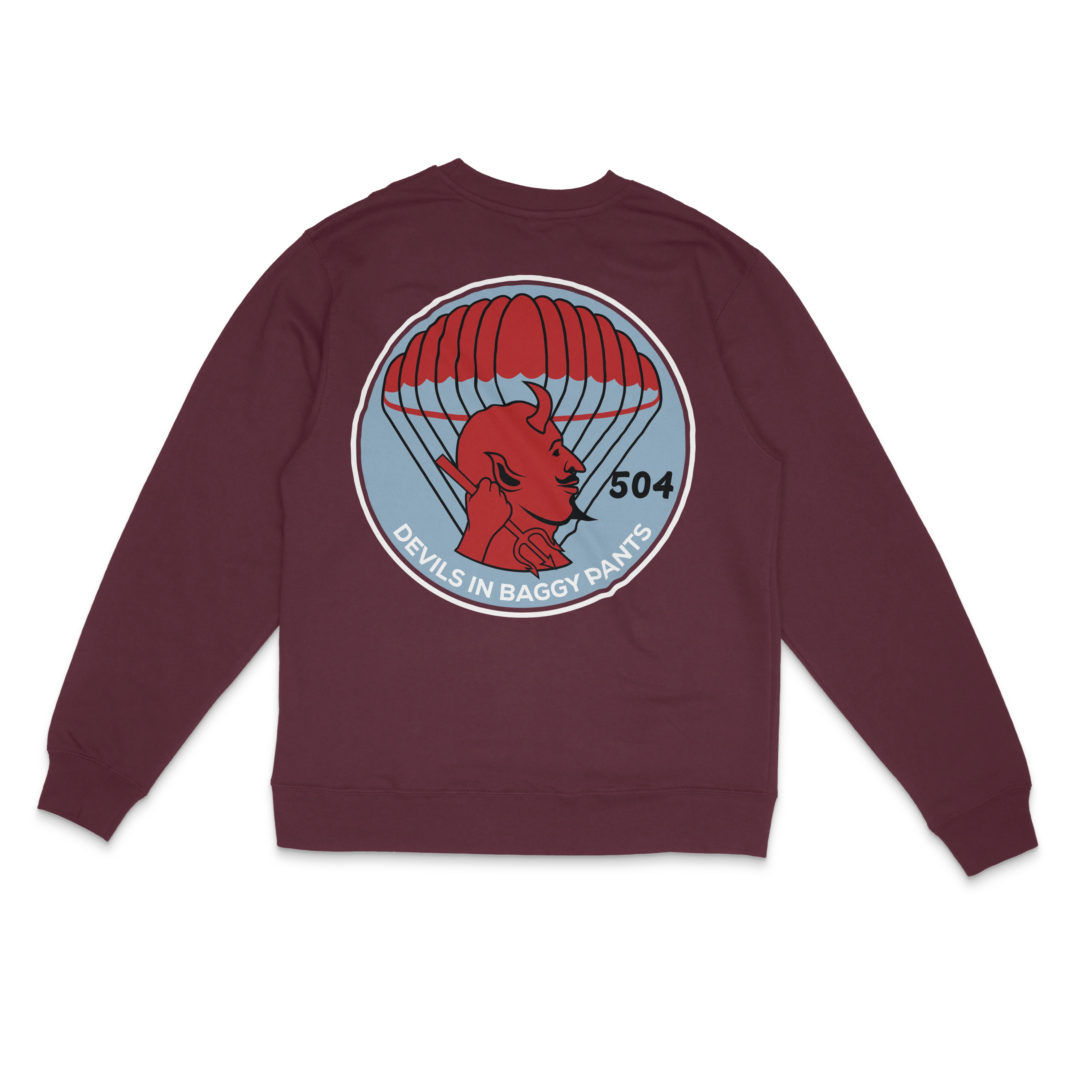 504 Devils Airborne Classic Crewneck Sweatshirt - Image 5