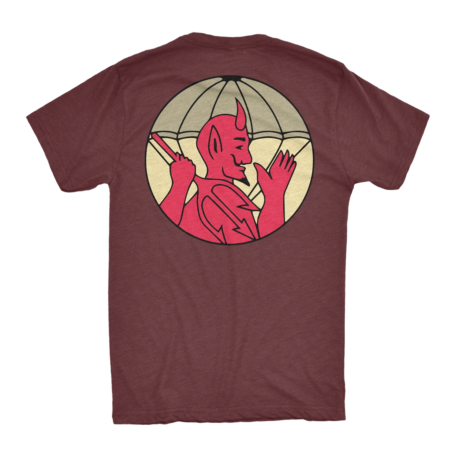 504th Parachute Infantry Regiment Vintage Devil Athletic Shirt - Image 6