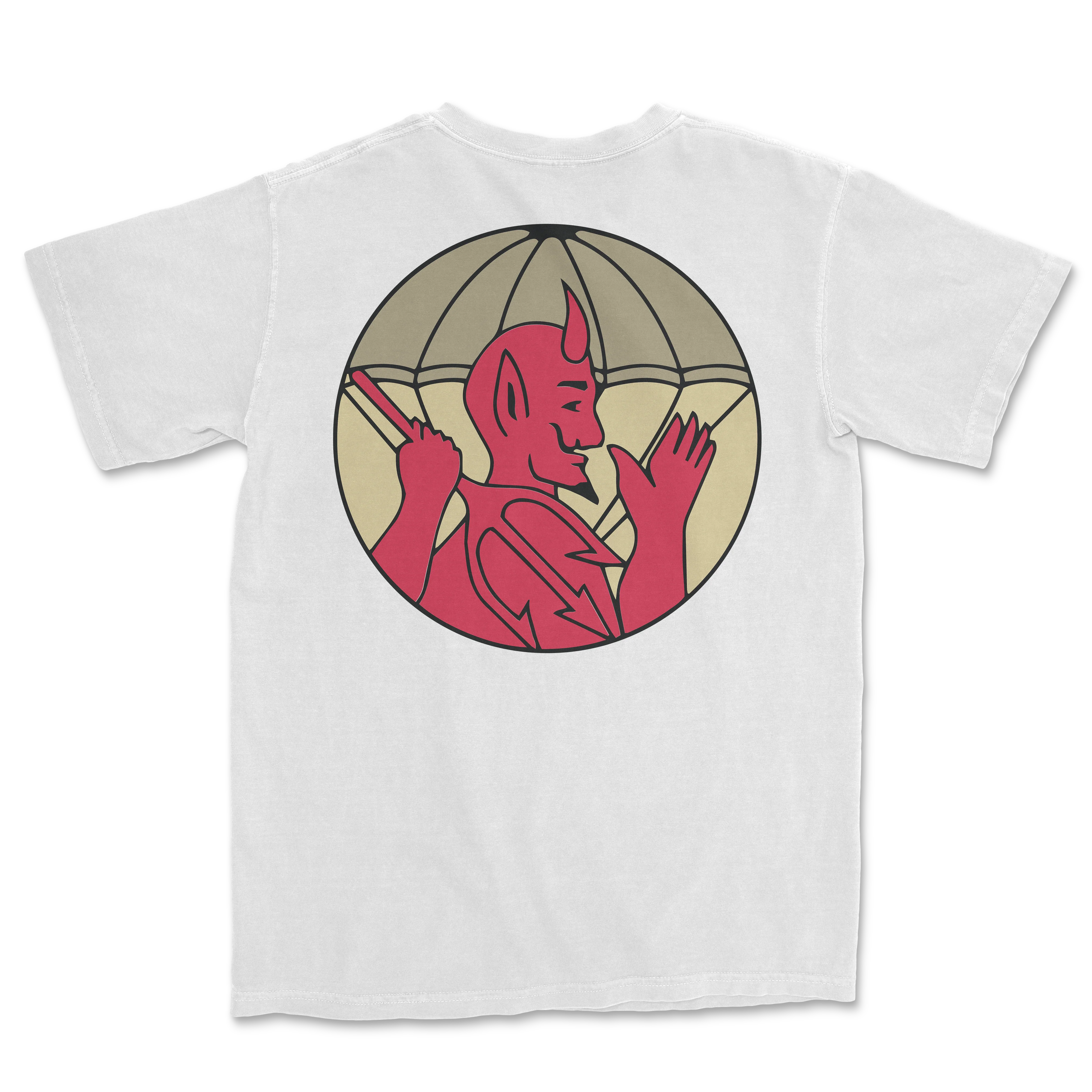 504th Parachute Infantry Regiment Vintage Devil Heavyweight Shirt - Image 3