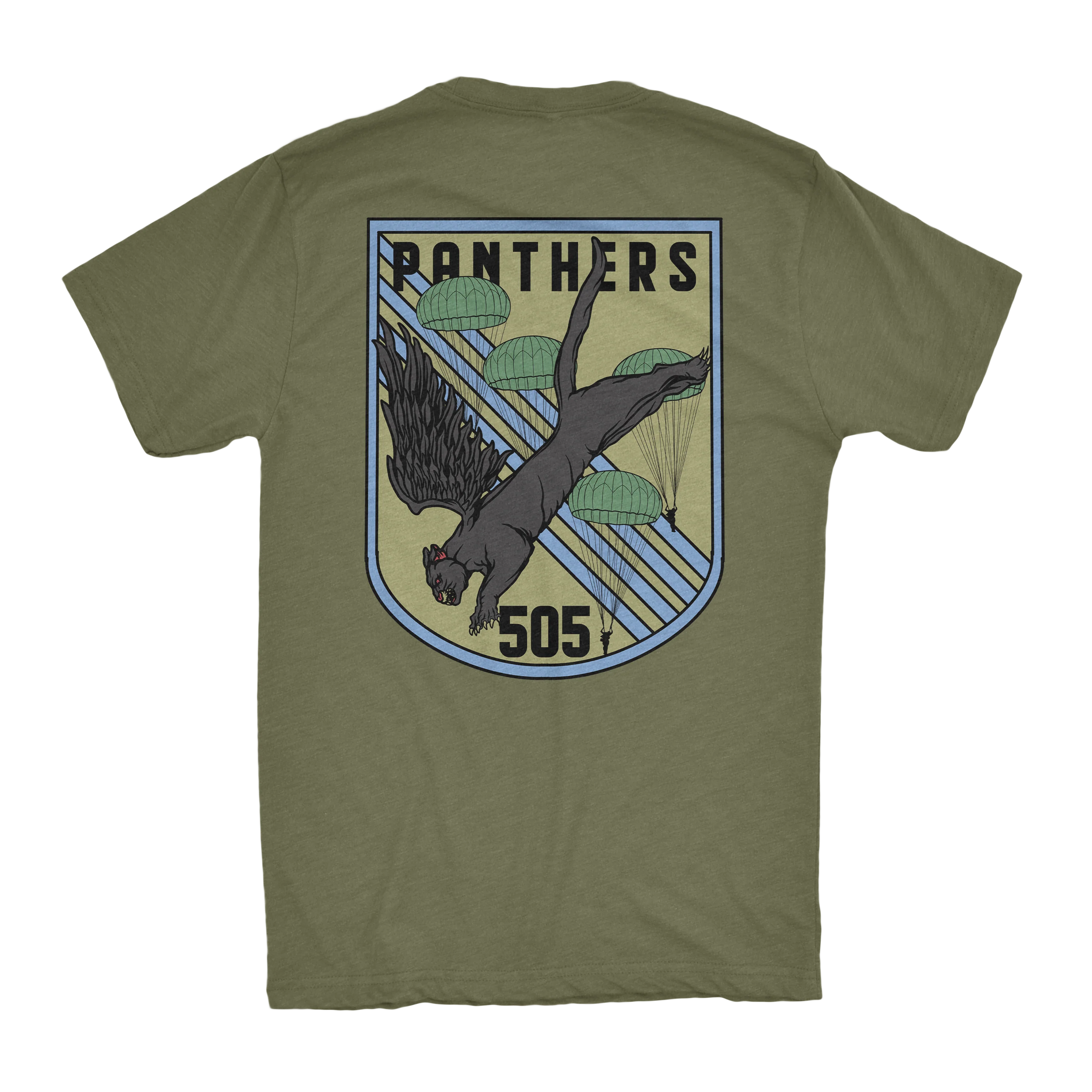 505th Panthers Remastered Athletic Shirt - Image 6