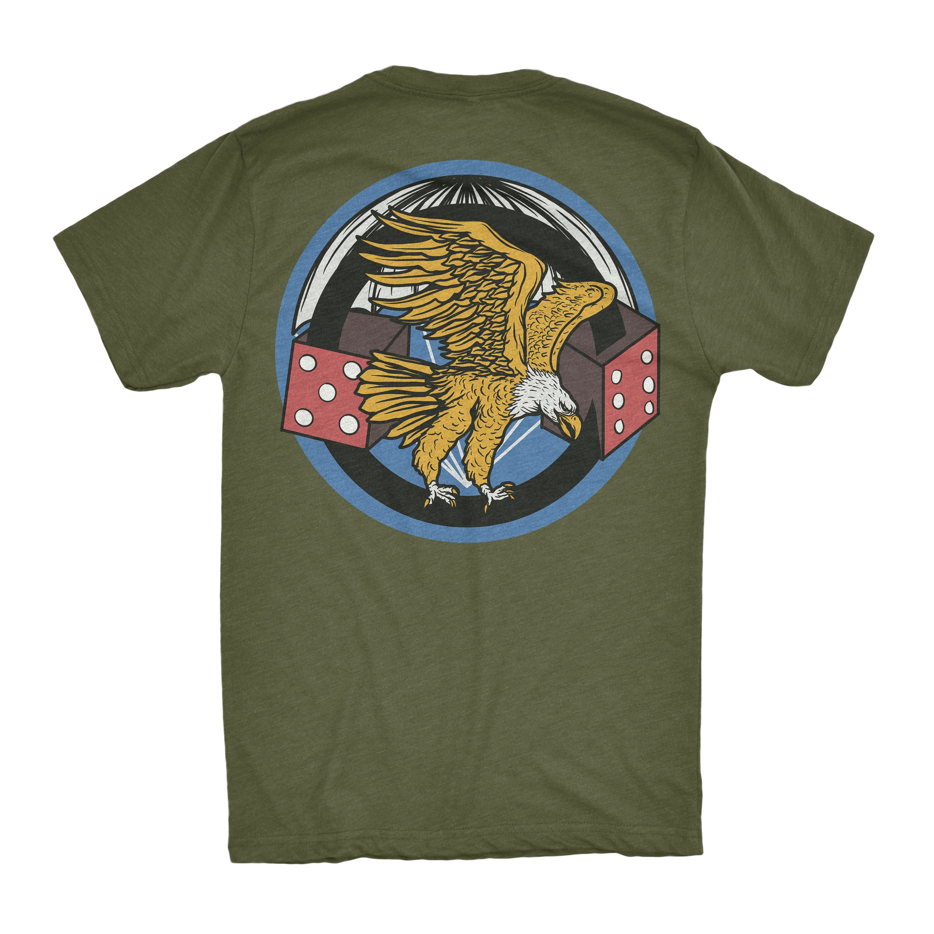 506th Dice Eagle Remastered Athletic Shirt - Image 7
