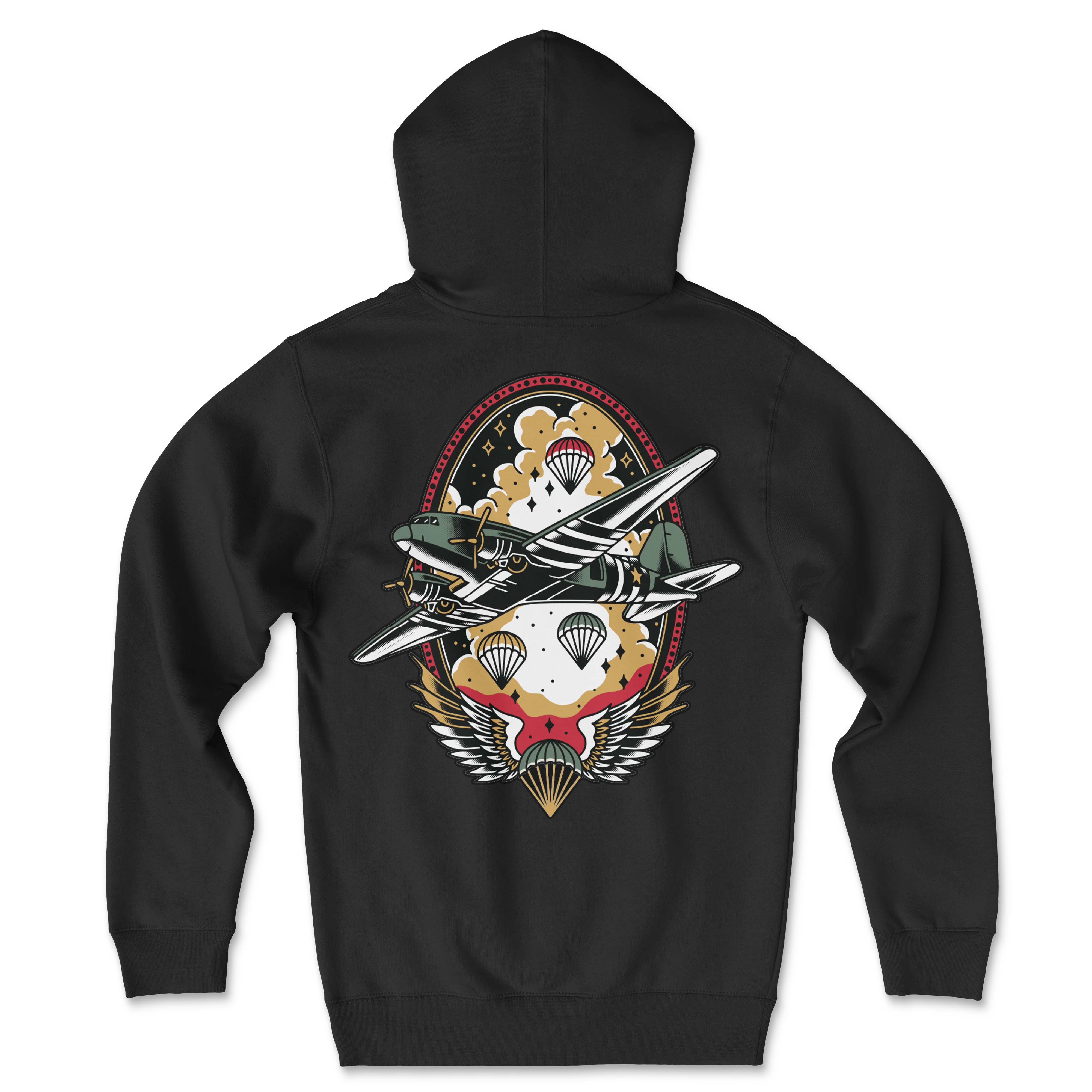 Airborne Traditional Hoodie