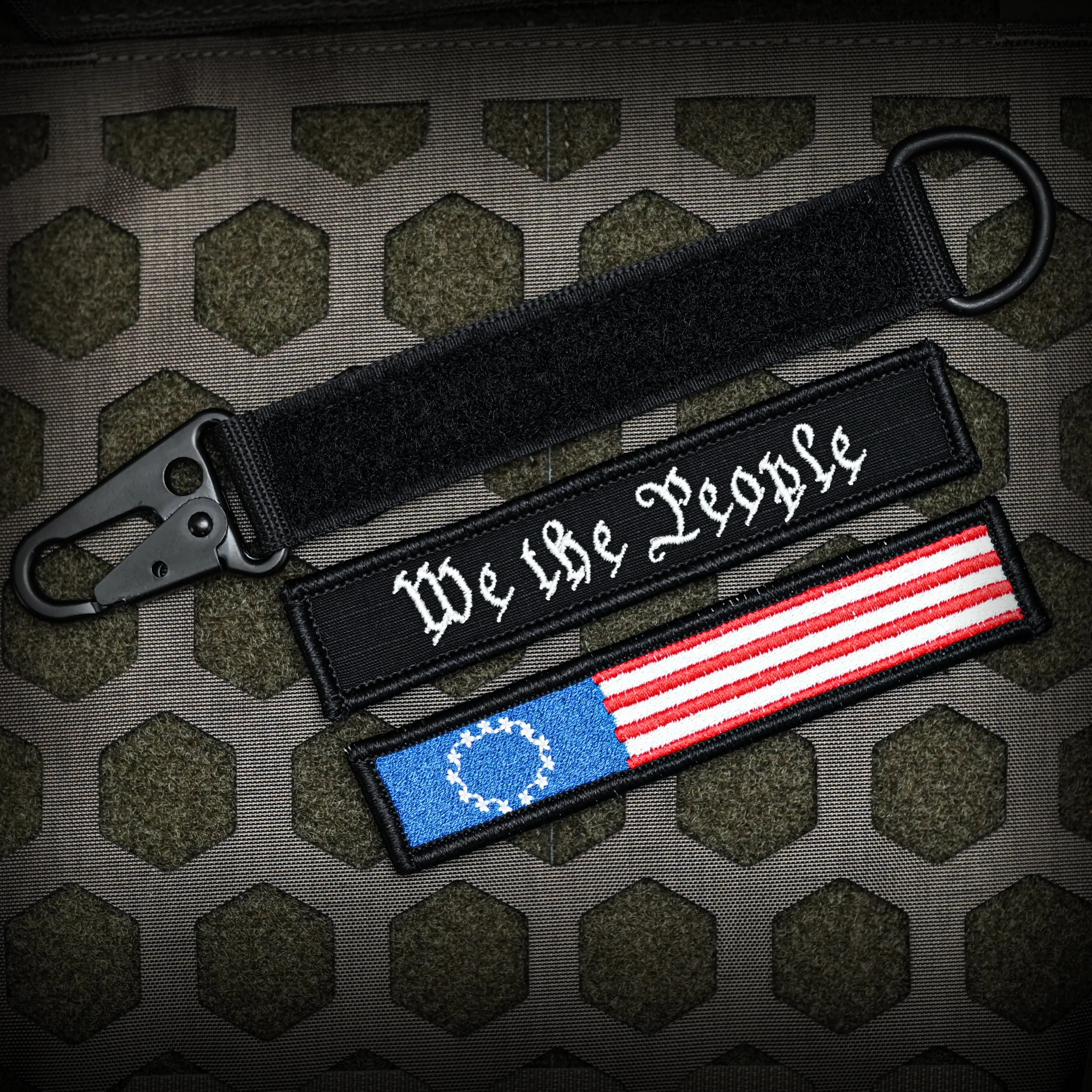 American Made Heavy Duty Tactical Keychain - We The People - Image 3