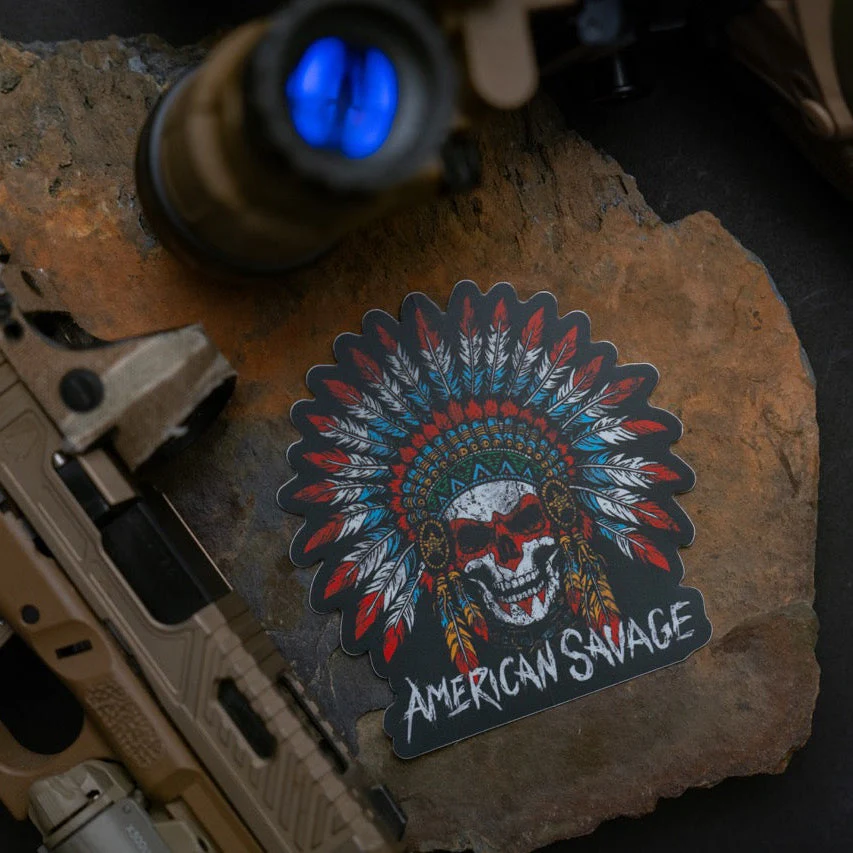 American Savage Sticker - Image 2