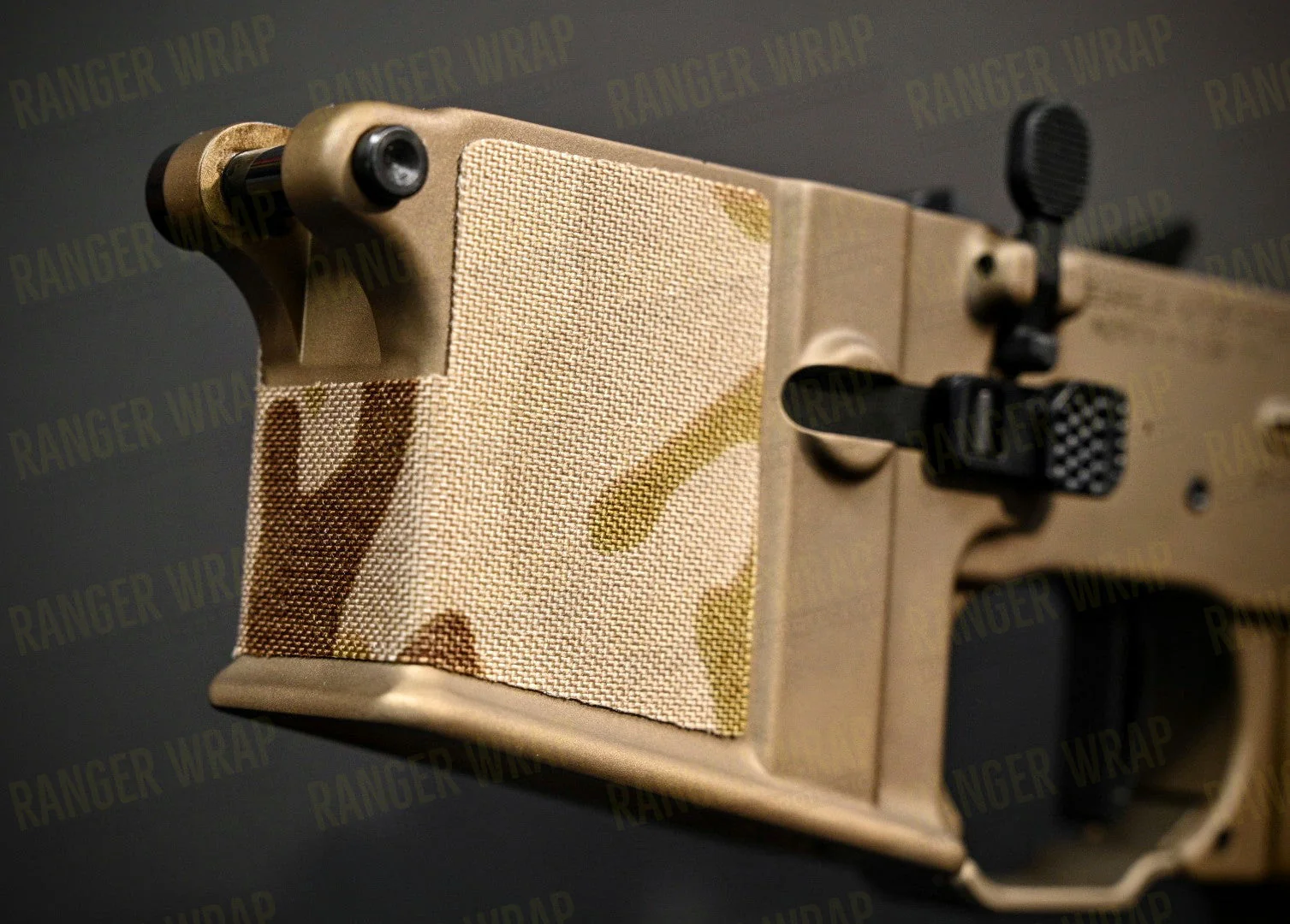 AR-15/M4 Lower Receiver Magwell Wrap - in Cordura Fabric - Image 2