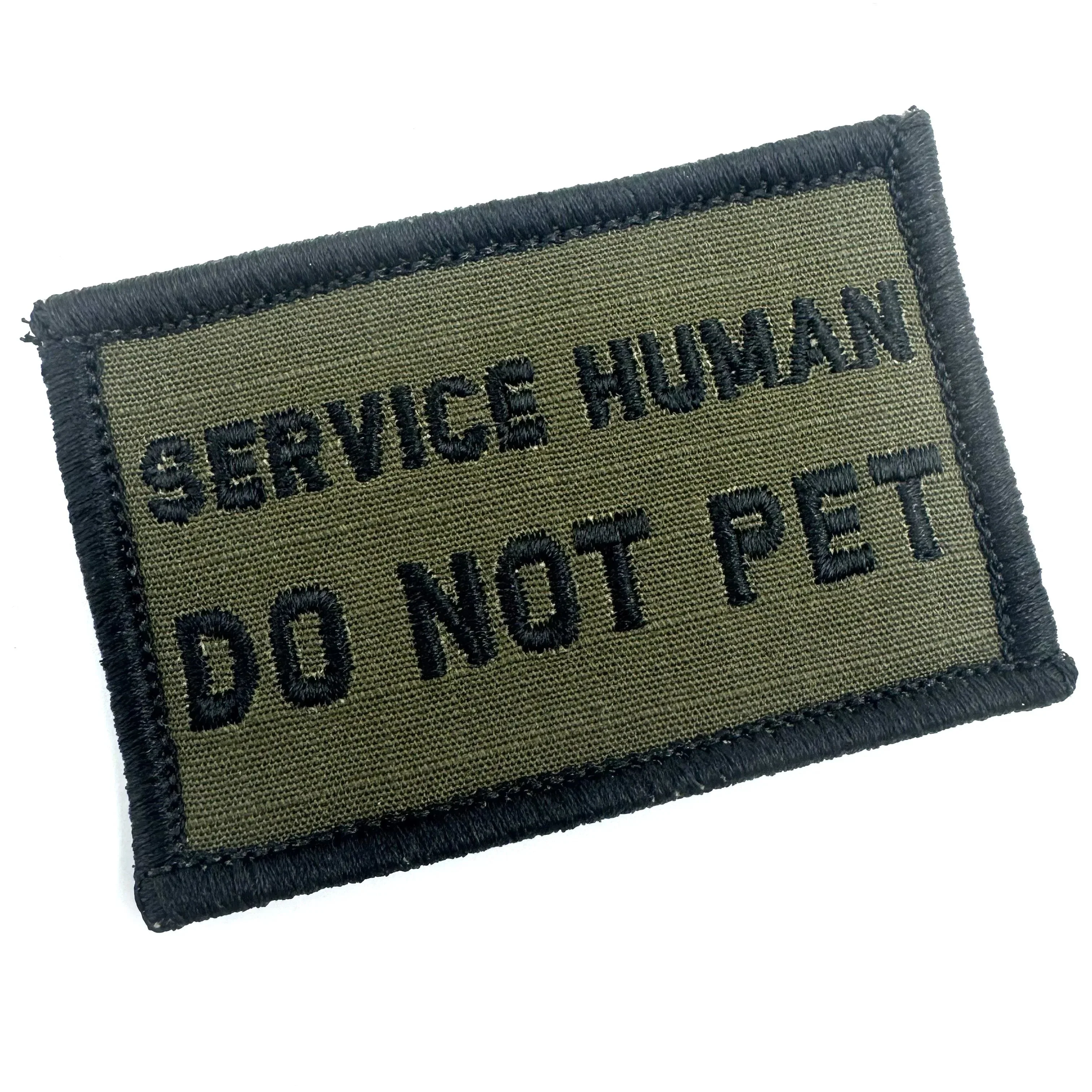 As Seen on Socials - Service Human Do Not Pet - 2x3 Patch - Multiple Variants - Image 3