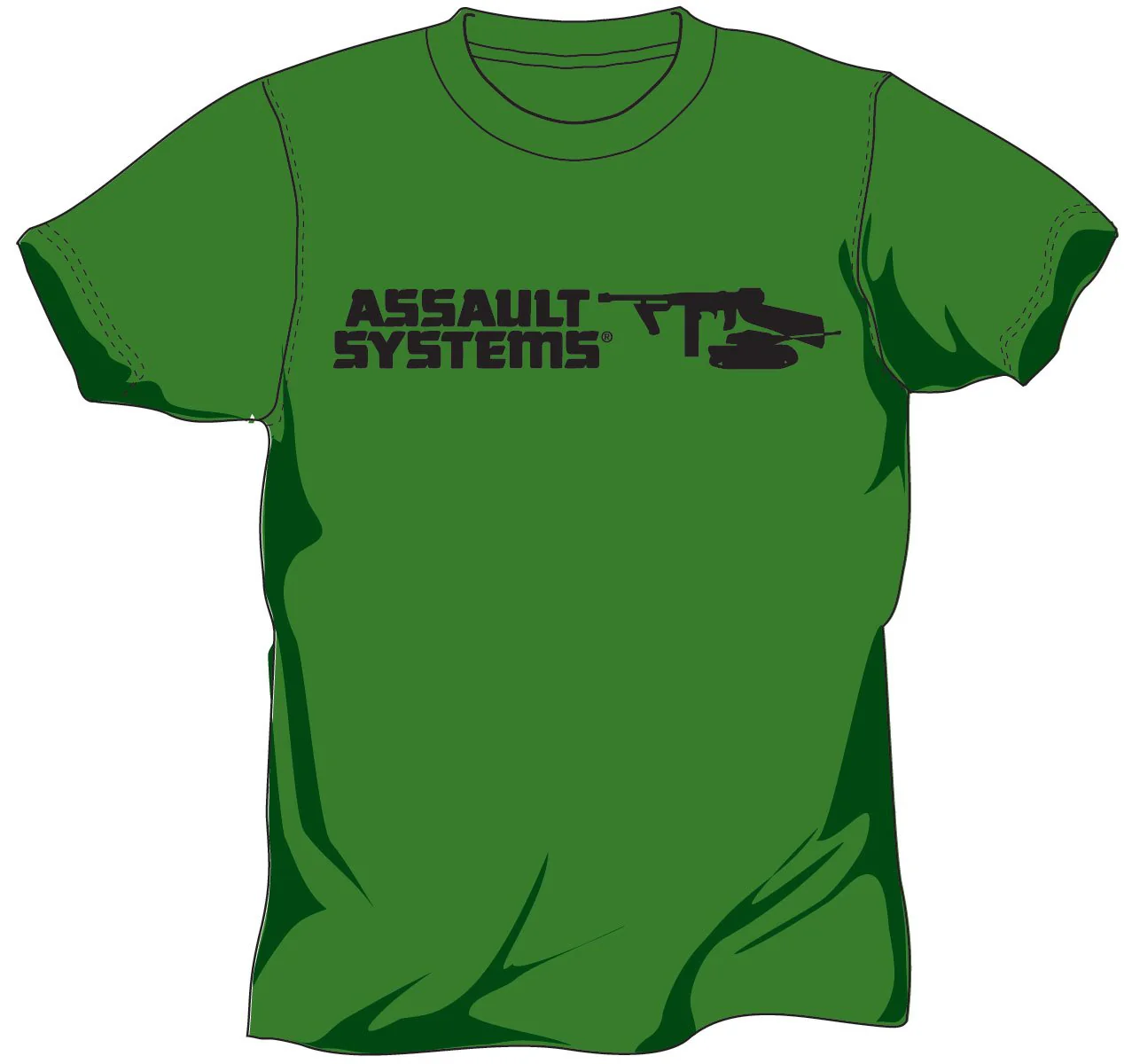 Assault Systems T-Shirt - Image 2