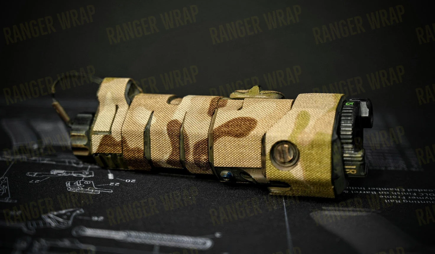 B.E. Meyers MAWL DA/C1+ - IR Device Wrap in Cordura Fabric - Image 2