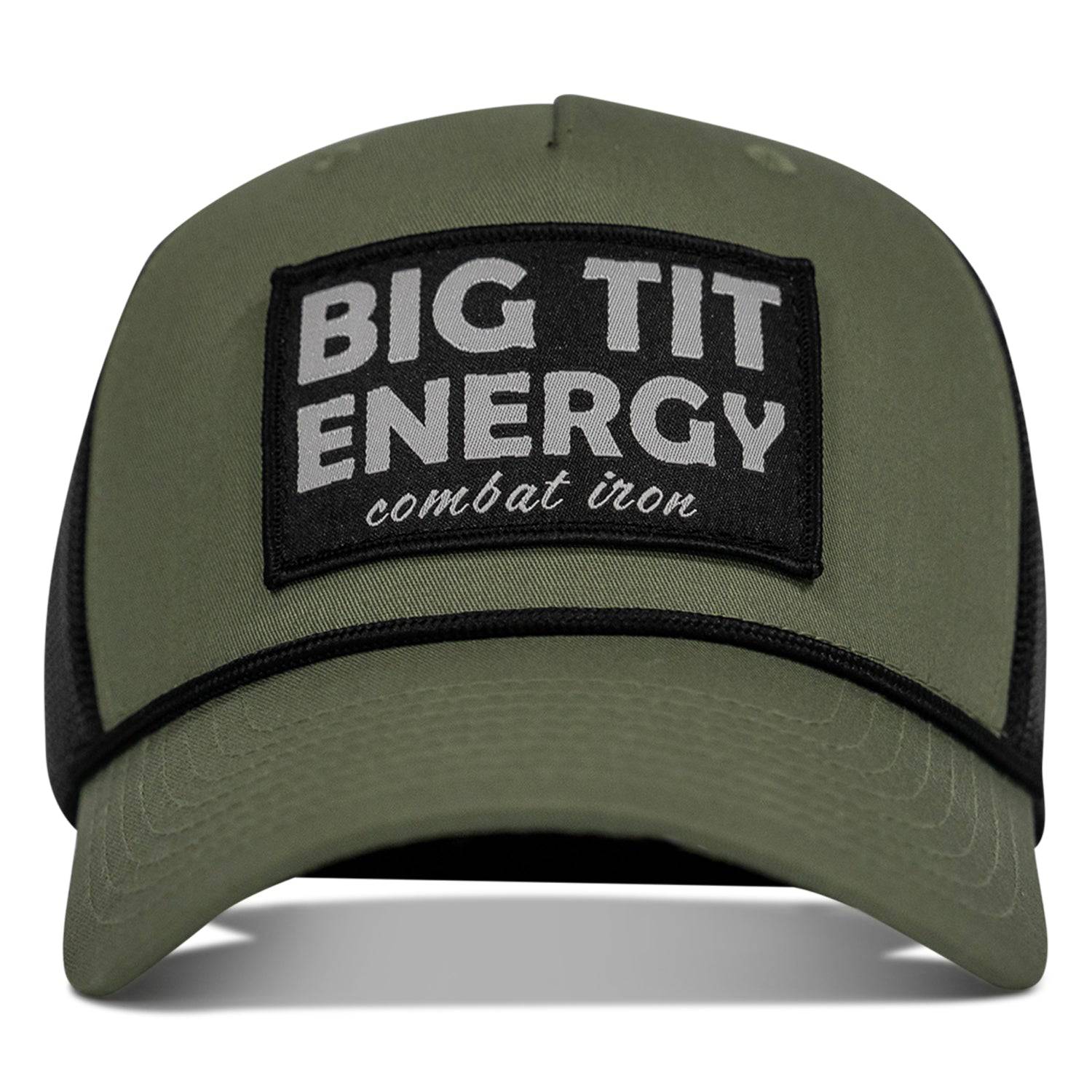 Big Tit Energy Patch Rope Snapback Hat - Image 5