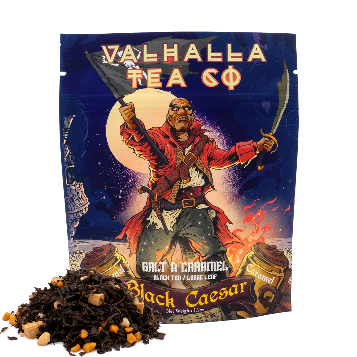 Black Caesar | Salted Caramel | Black Tea | Caffeinated - Image 2