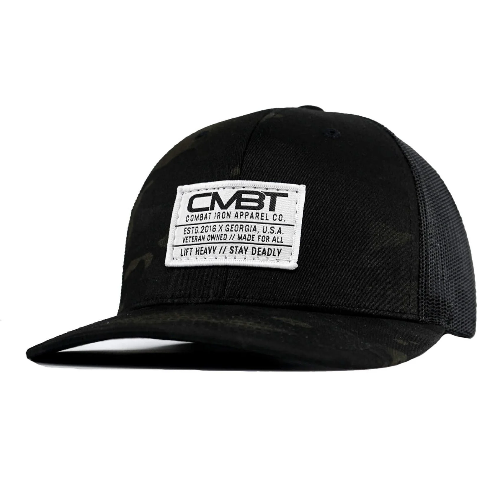 Branded CMBT White Labeled Snapback Hat - Image 2