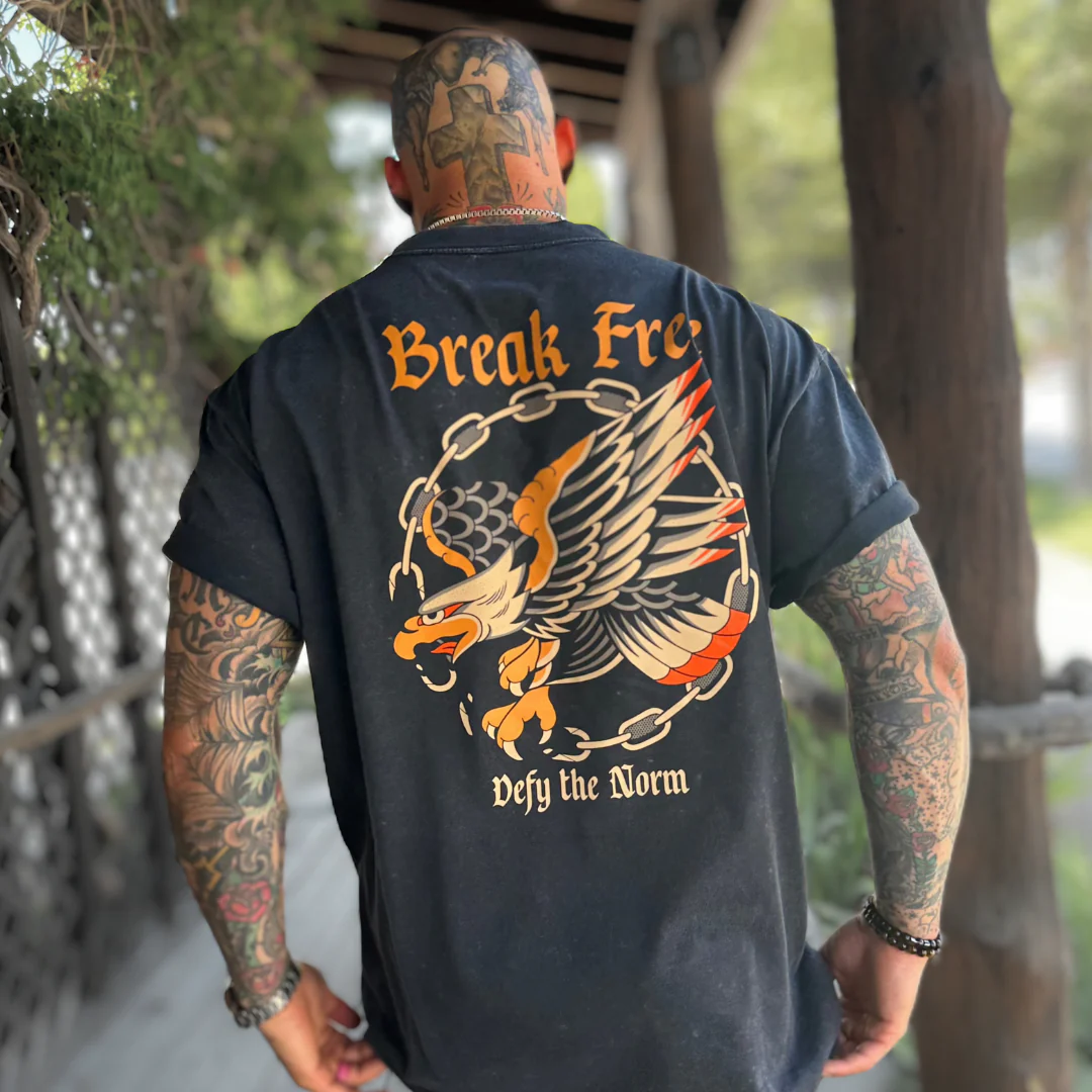 Break Free - Oversize Boxy Tee - Image 3