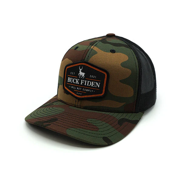 Buck Fiden Woven Patch Hat - Image 3