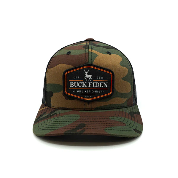 Buck Fiden Woven Patch Hat - Image 4