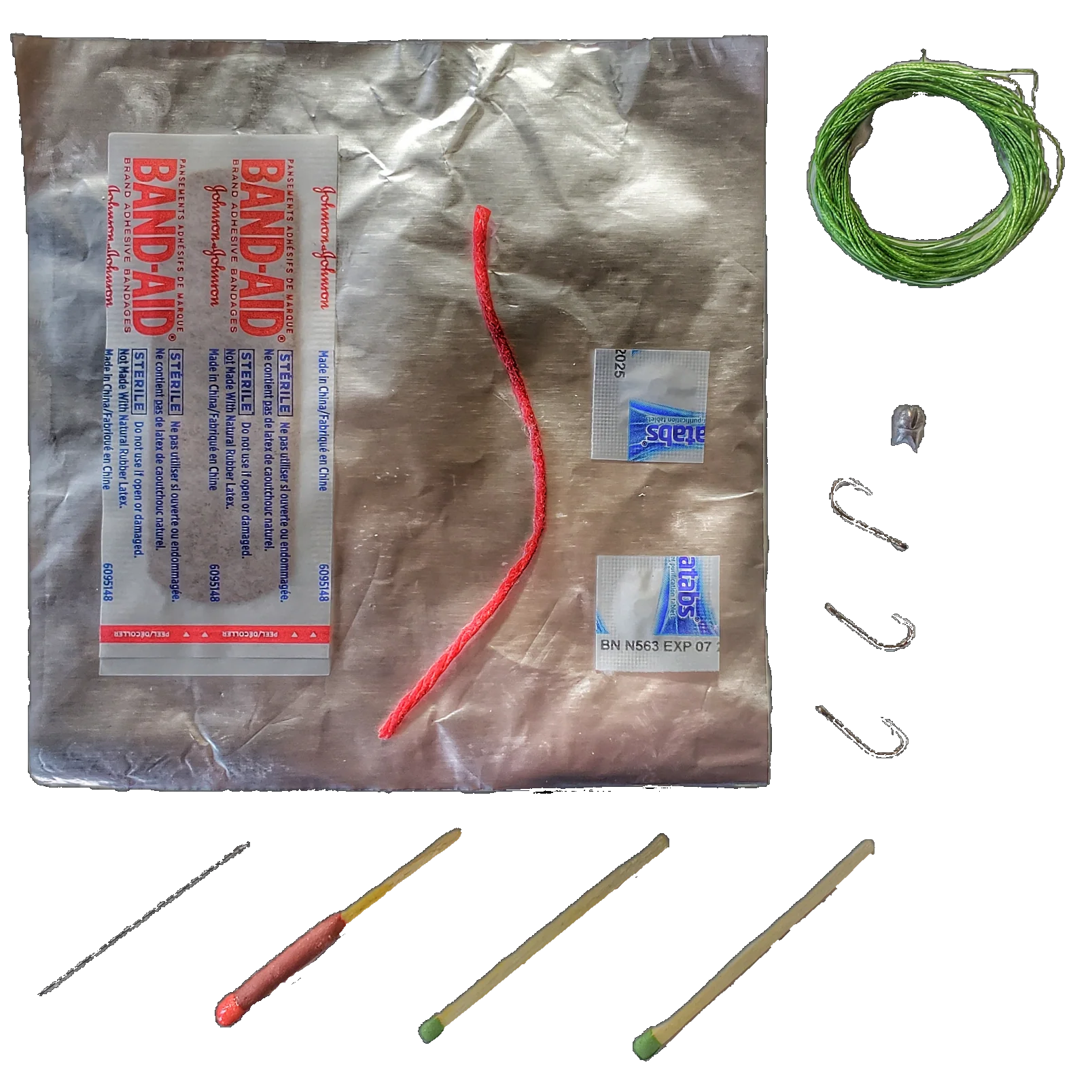 Bug Out Bracelet - Paracord Bracelet, Survive Offgrid with 30 item last ditch effort kit. - Image 8