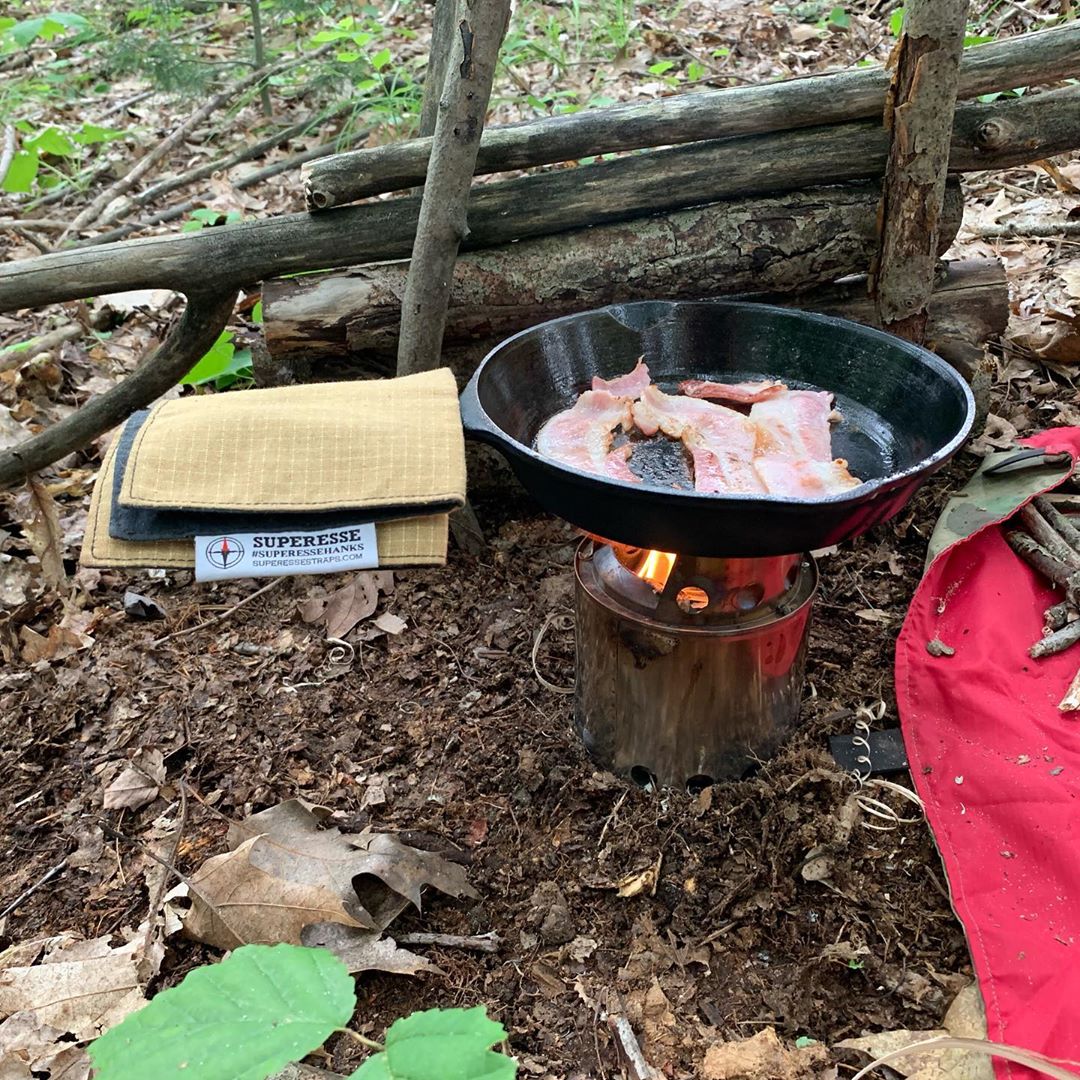 Camp Rag - Burn Proof Work Cloth built from Durable Kevlar Fabric w/ Lanyard Grommet. - Image 3