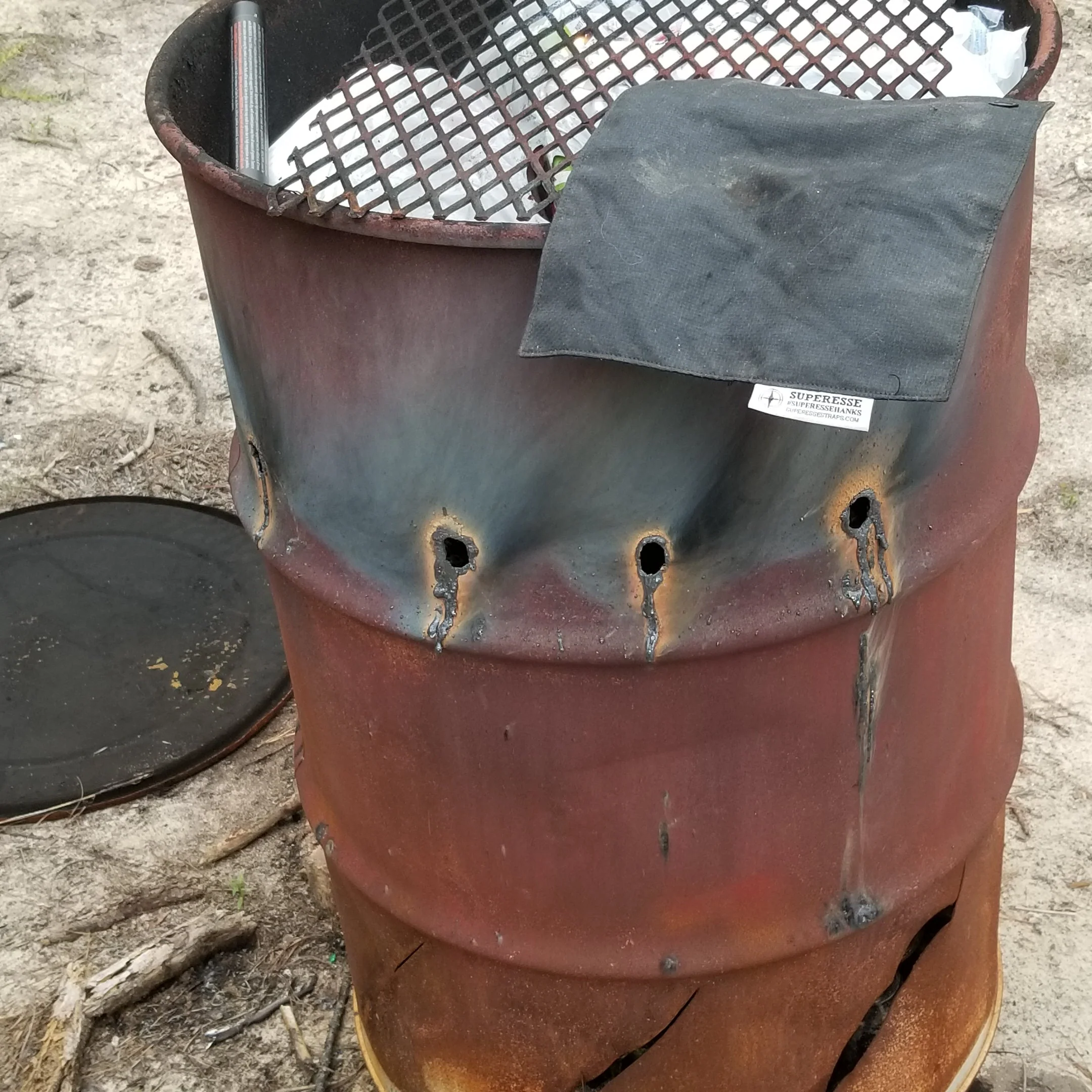 Camp Rag - Burn Proof Work Cloth built from Durable Kevlar Fabric w/ Lanyard Grommet. - Image 5