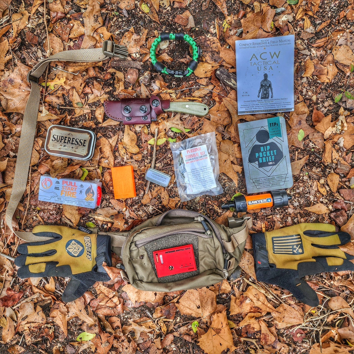 Camper Strap - Outdoor, Hike, & Kayak ready Survival Fire Starter Paracord Bracelet. - Image 28