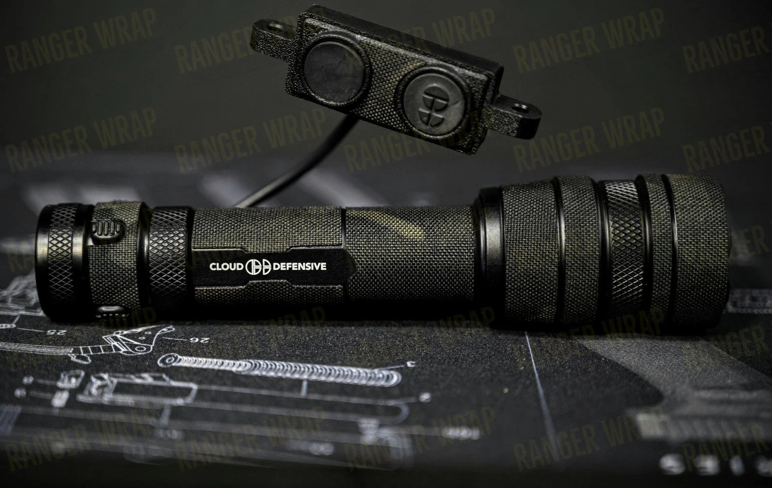 Cloud Defensive REIN 1.0 Full-size - Weapon Light Wrap in Cordura Fabric - Image 2