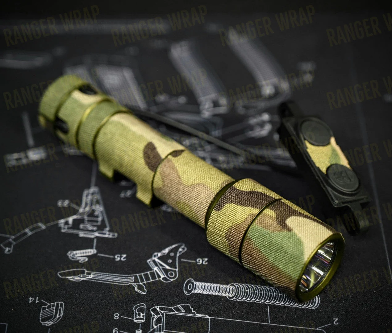 Cloud Defensive REIN 2.0 Full Size - Weapon Light Wrap in Cordura Fabric - Image 6