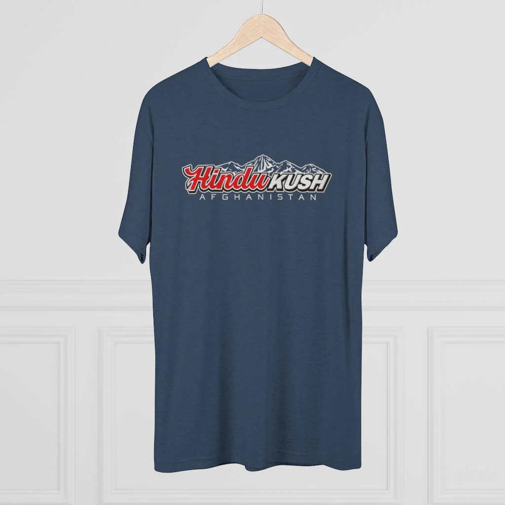 Cobalt Hindu Kush Men's Tri-Blend Tee - Image 3