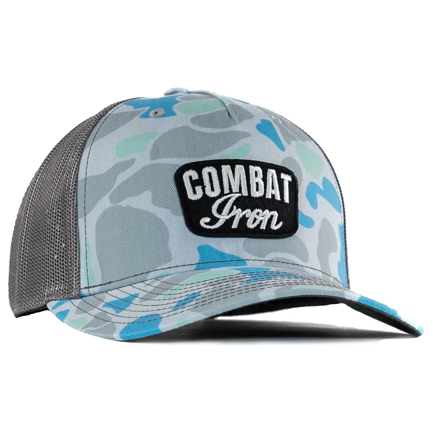 COMBAT IRON BRANDED PATCH SNAPBACK HAT - Image 3