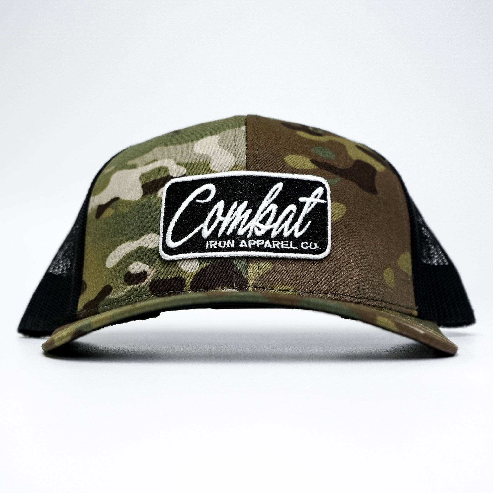 Combat Script Patch Mid-Profile Mesh Snapback Hat - Image 15