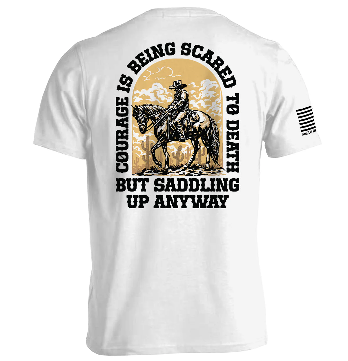Courage Is Being Scared To Death, But Saddling Up Anyway - Image 2