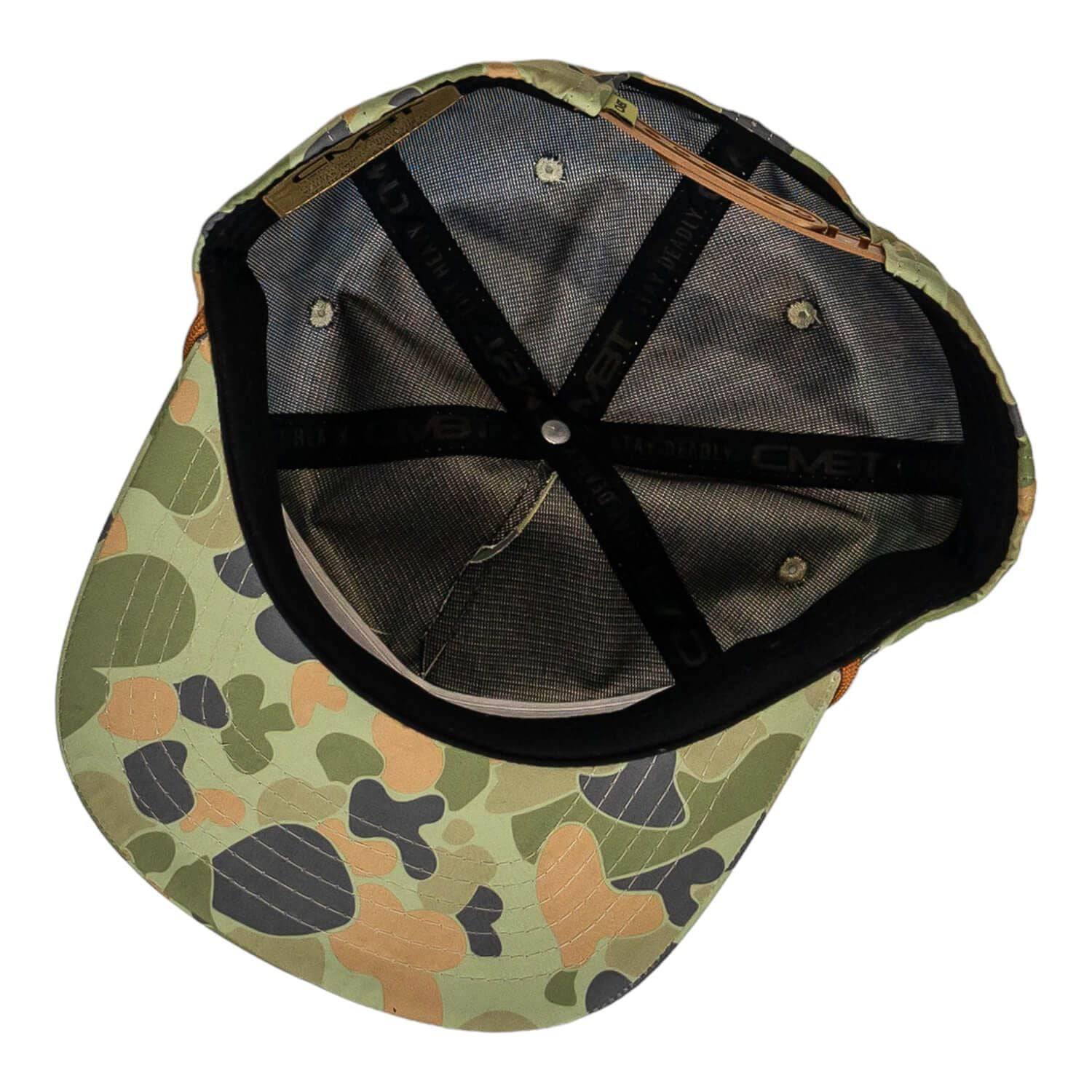 Crushable Rope Snapback Hat | Duck Camo - Image 3
