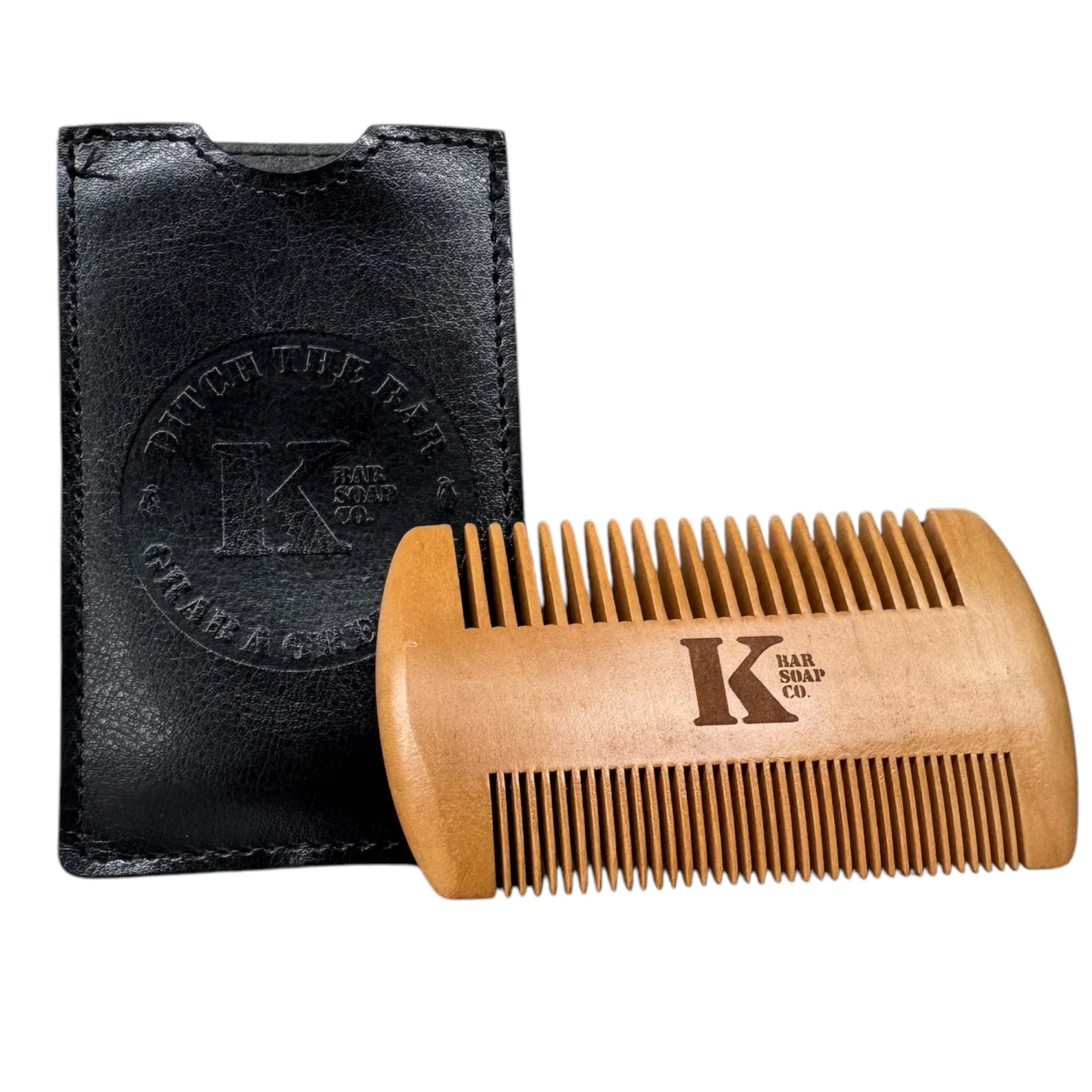 Custom Coarse and Fine KBSC Beard Comb - Image 2