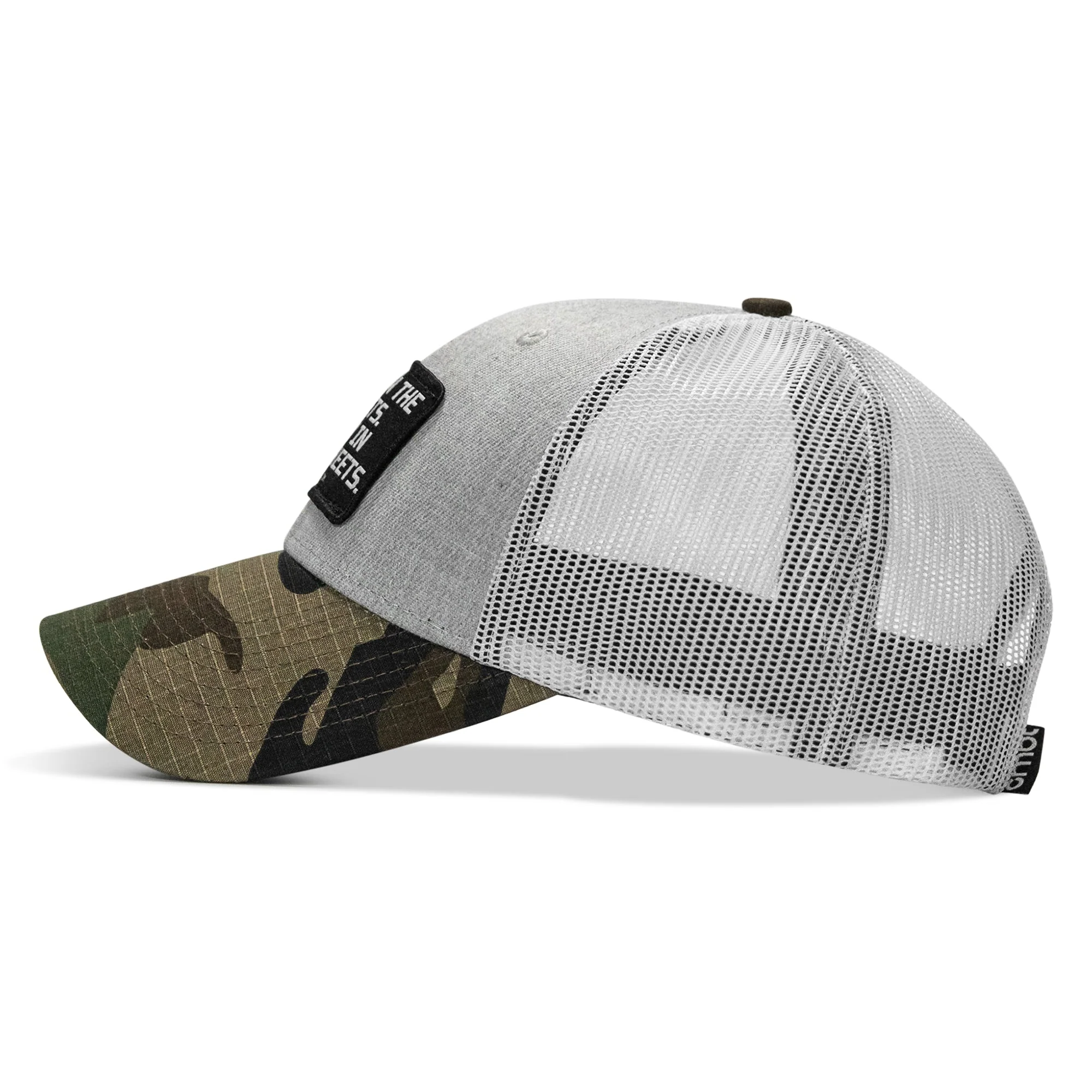 Dad In The Streets. Daddy In The Sheets. Black Patch Snapback Hat - Image 66