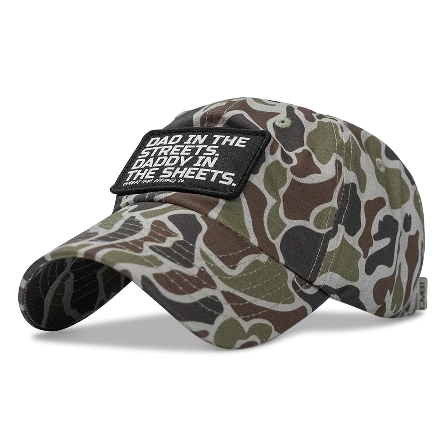 Dad in the Streets. Daddy in the Sheets. Patch RipStop Low Pro Hat - Image 7