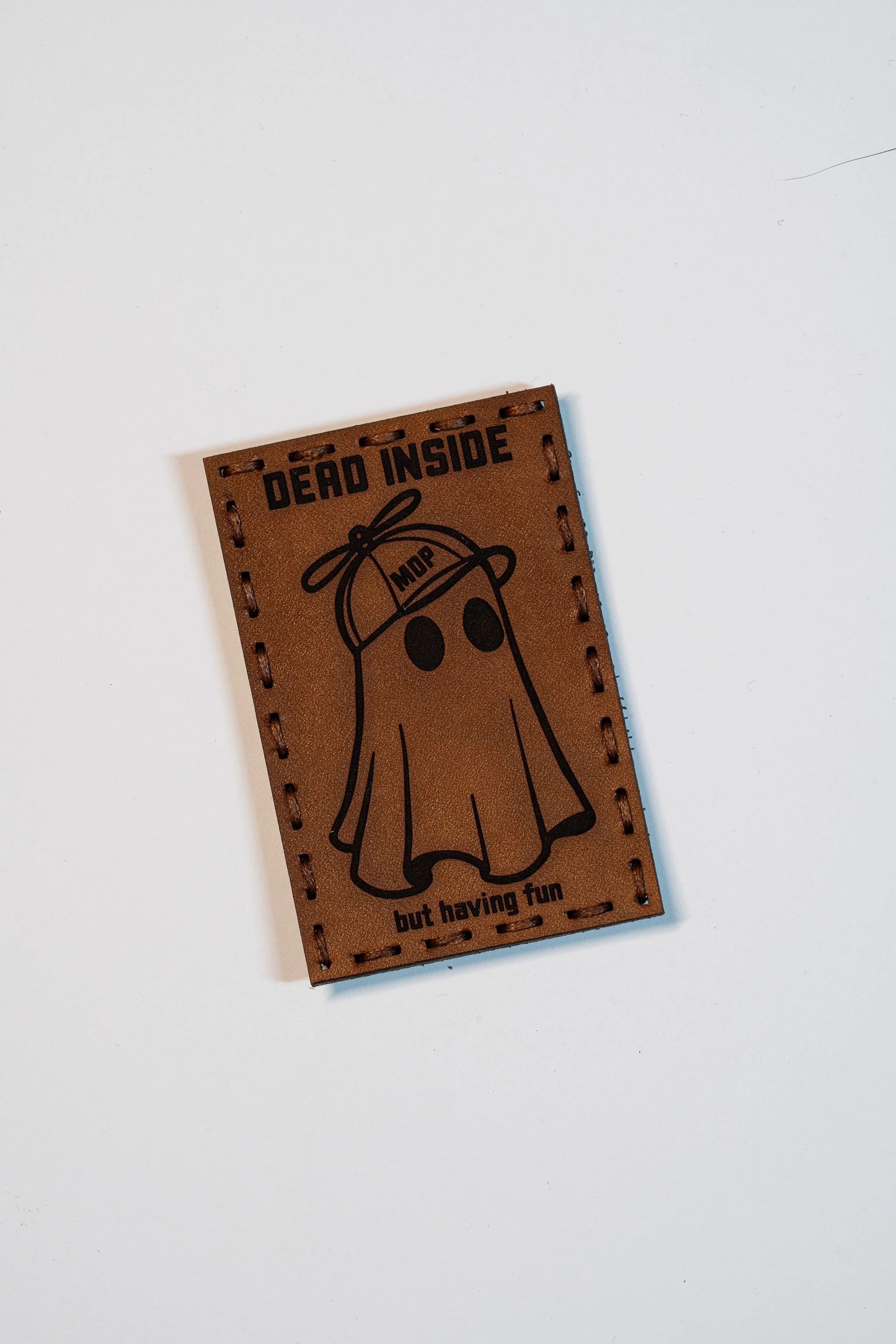 Dead Inside Leather Patch - Image 4