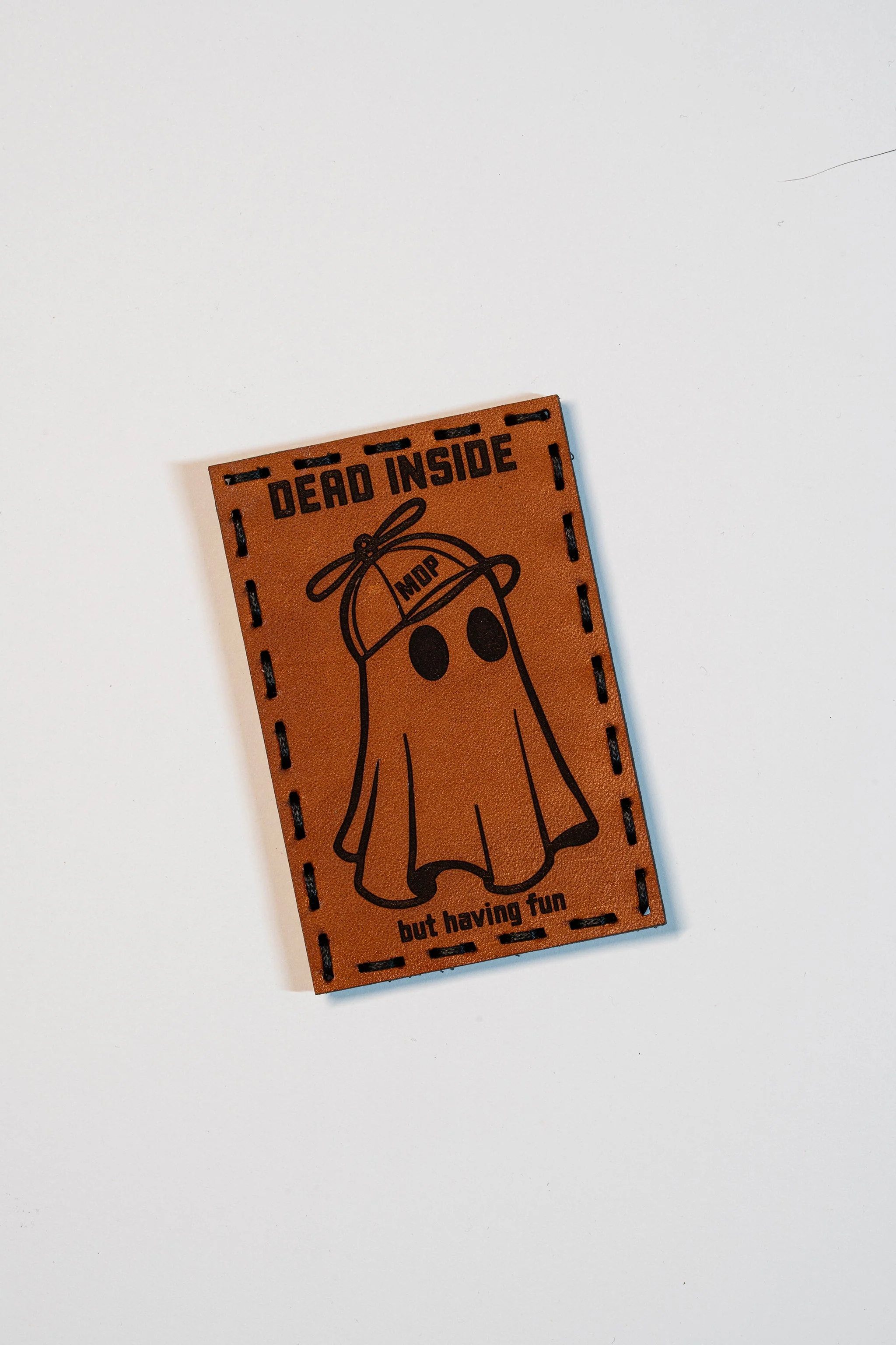 Dead Inside Leather Patch - Image 6