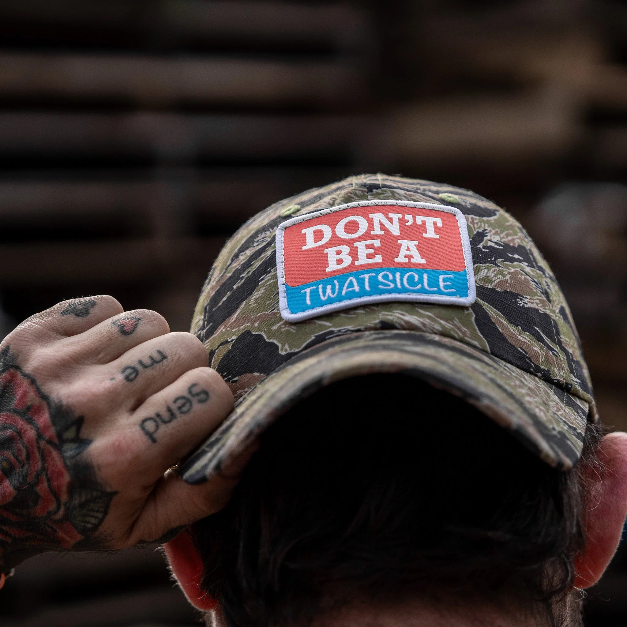 Don't Be A Twatsicle Patch RipStop Low Pro Hat - Image 10