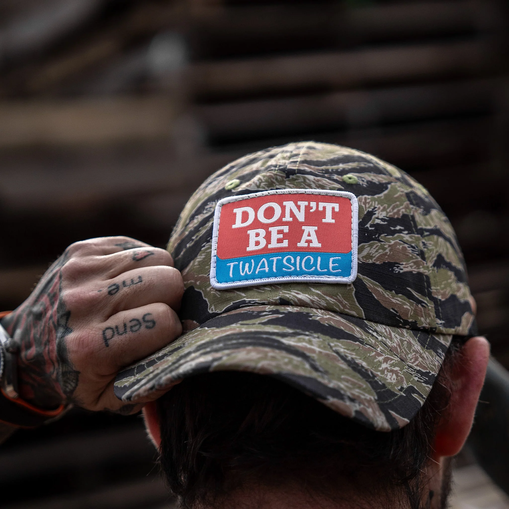 Don't Be A Twatsicle Patch RipStop Low Pro Hat - Image 7