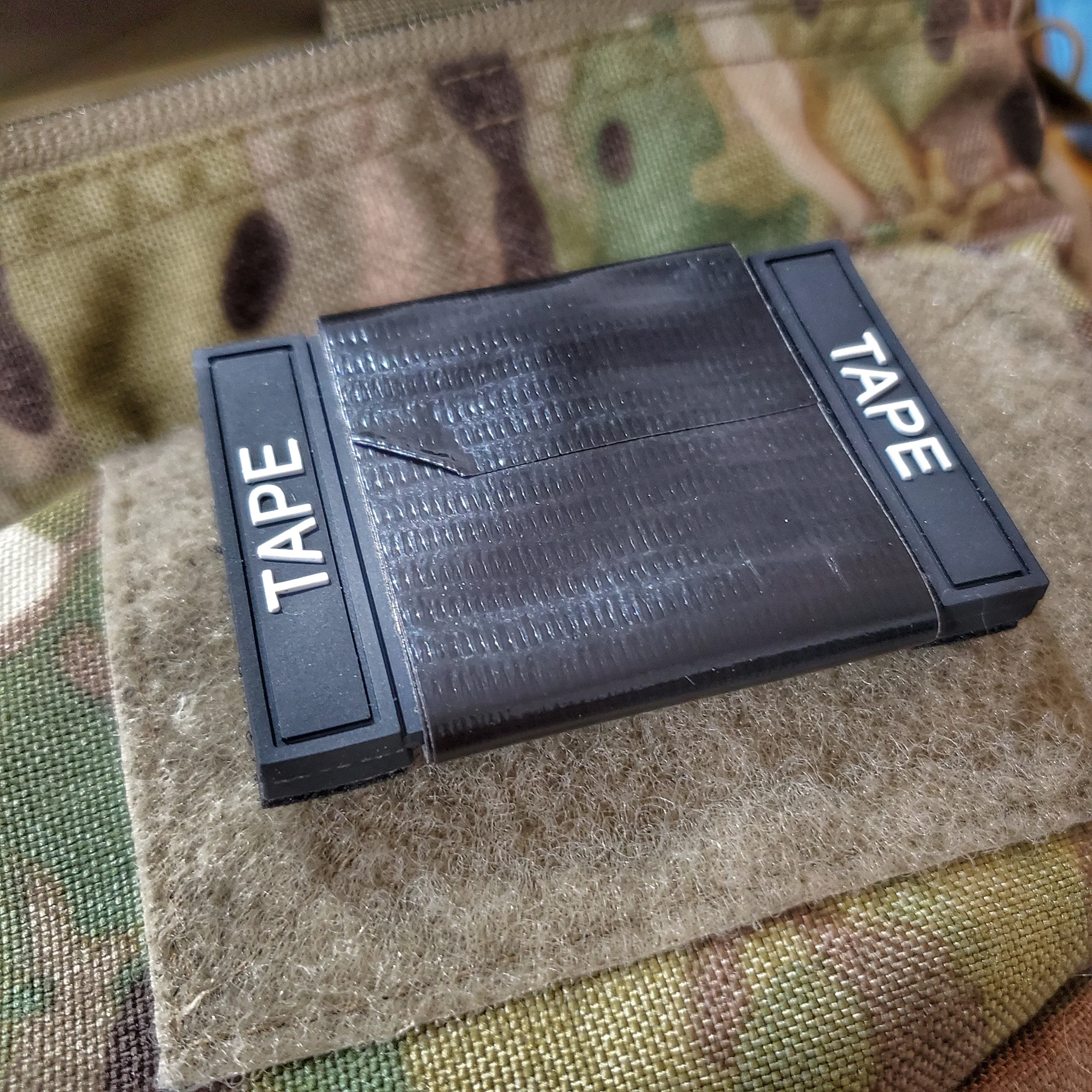 Duct Tape Dispenser Patch - EDC Duct Tape or Cordage on a Spool Morale Patch - Image 27