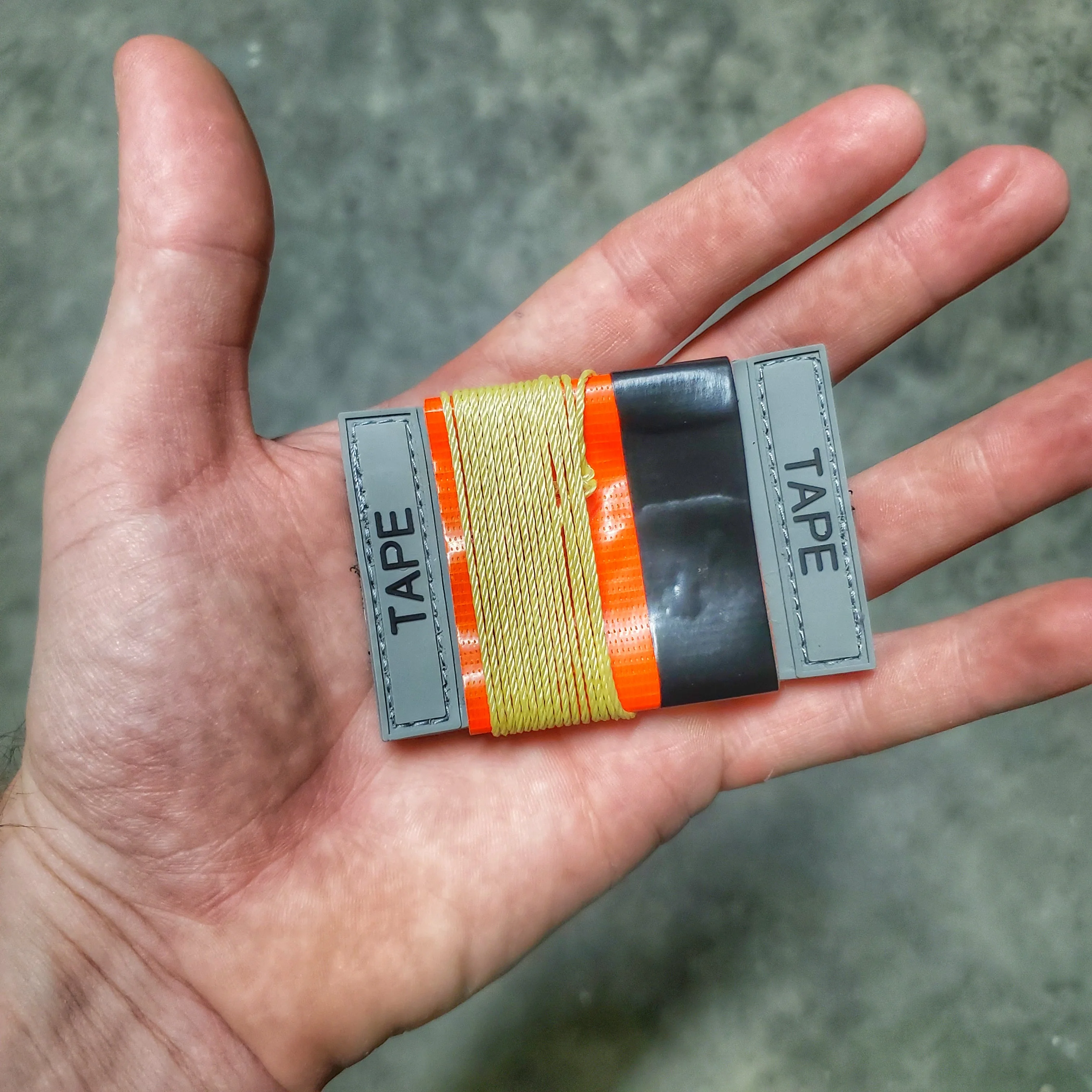 Duct Tape Dispenser Patch - EDC Duct Tape or Cordage on a Spool Morale Patch - Image 4