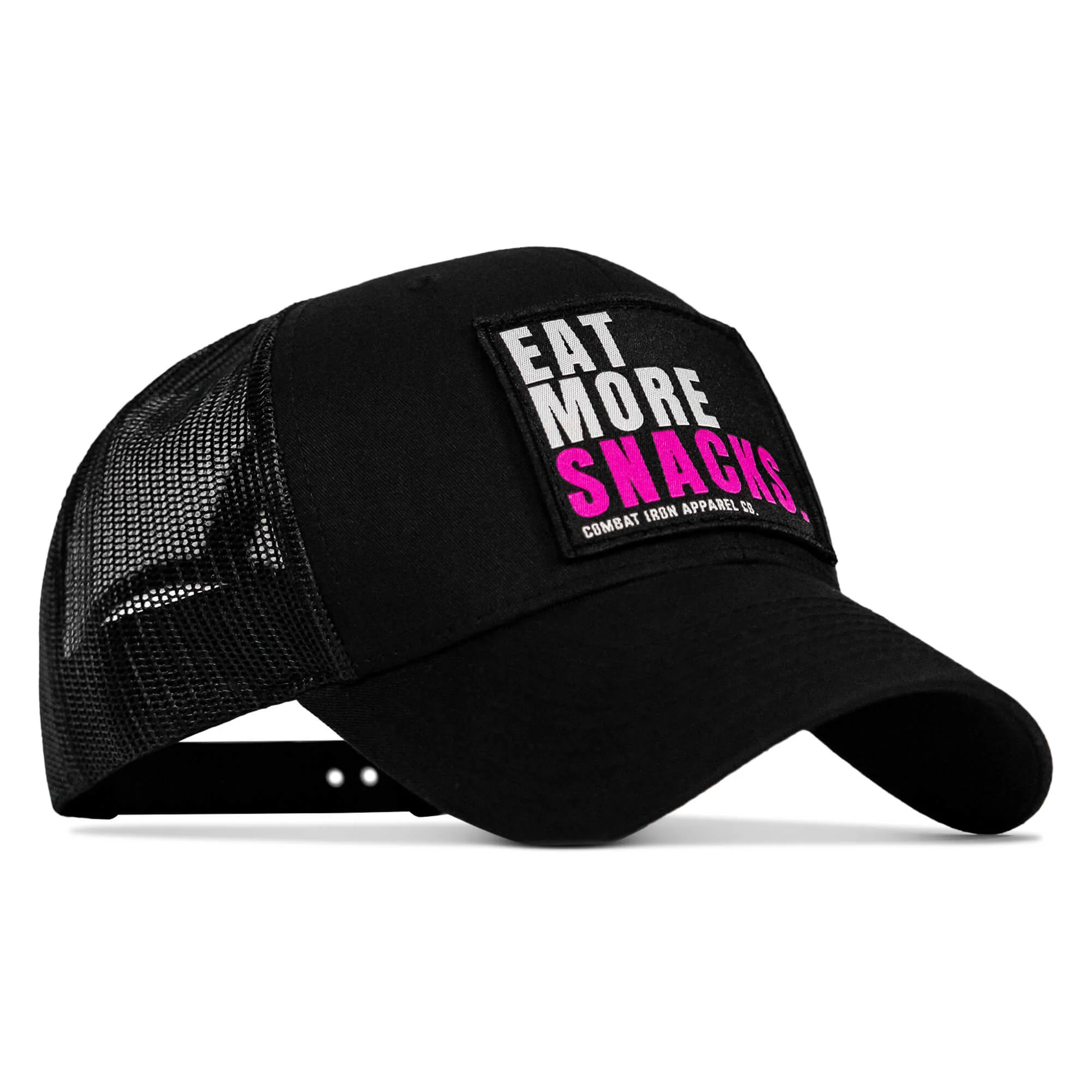 Eat More Snacks Patch Snapback Hat - Image 18
