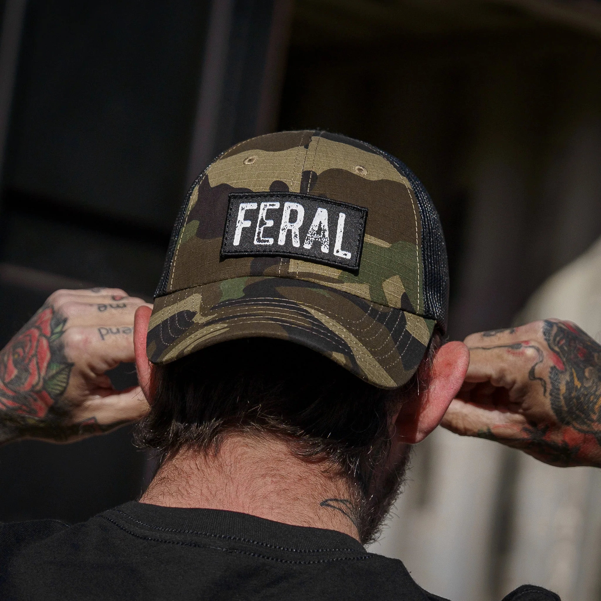 Feral Patch Low Profile RipStop Snapback Hat - Image 18