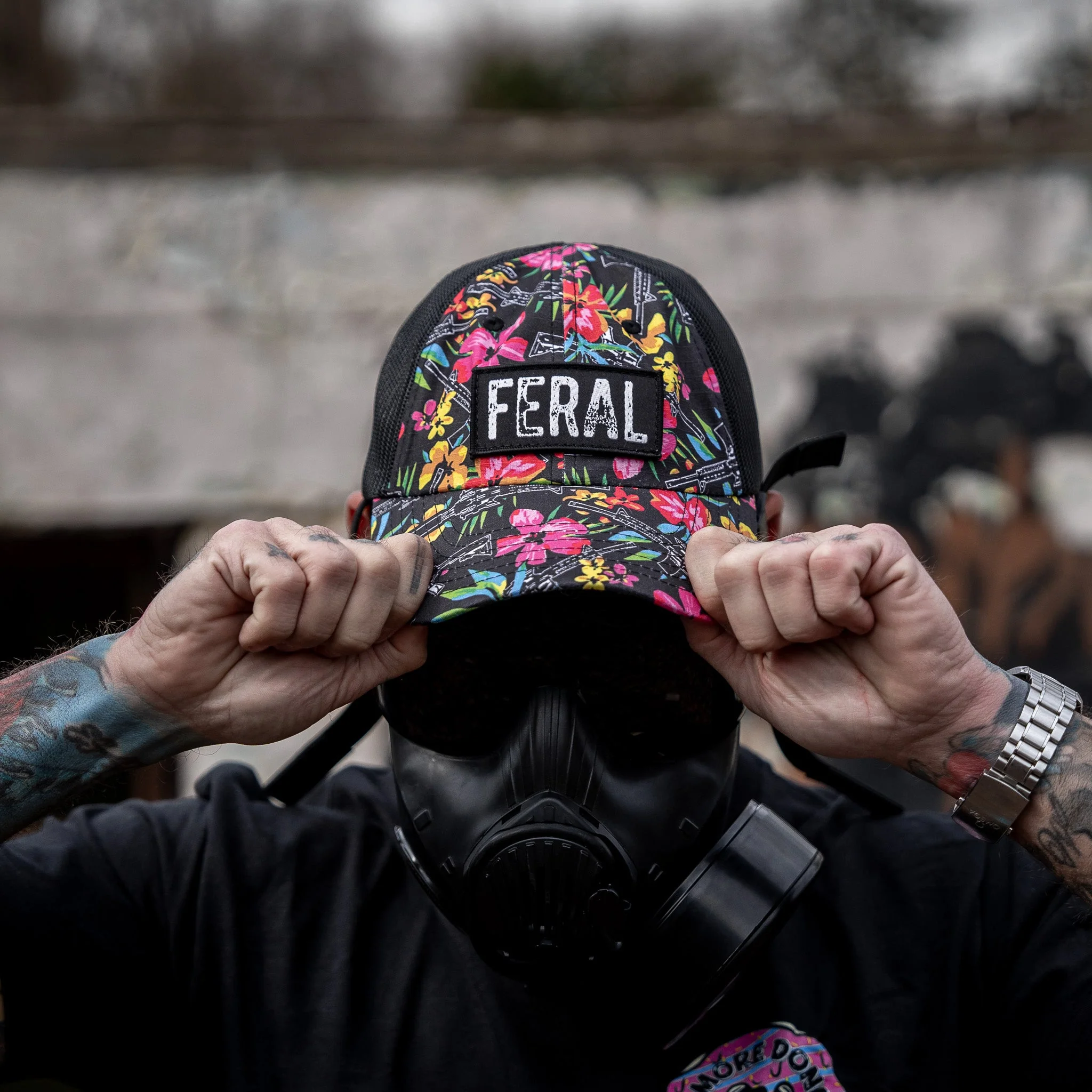 Feral Patch Low Profile RipStop Snapback Hat - Image 81