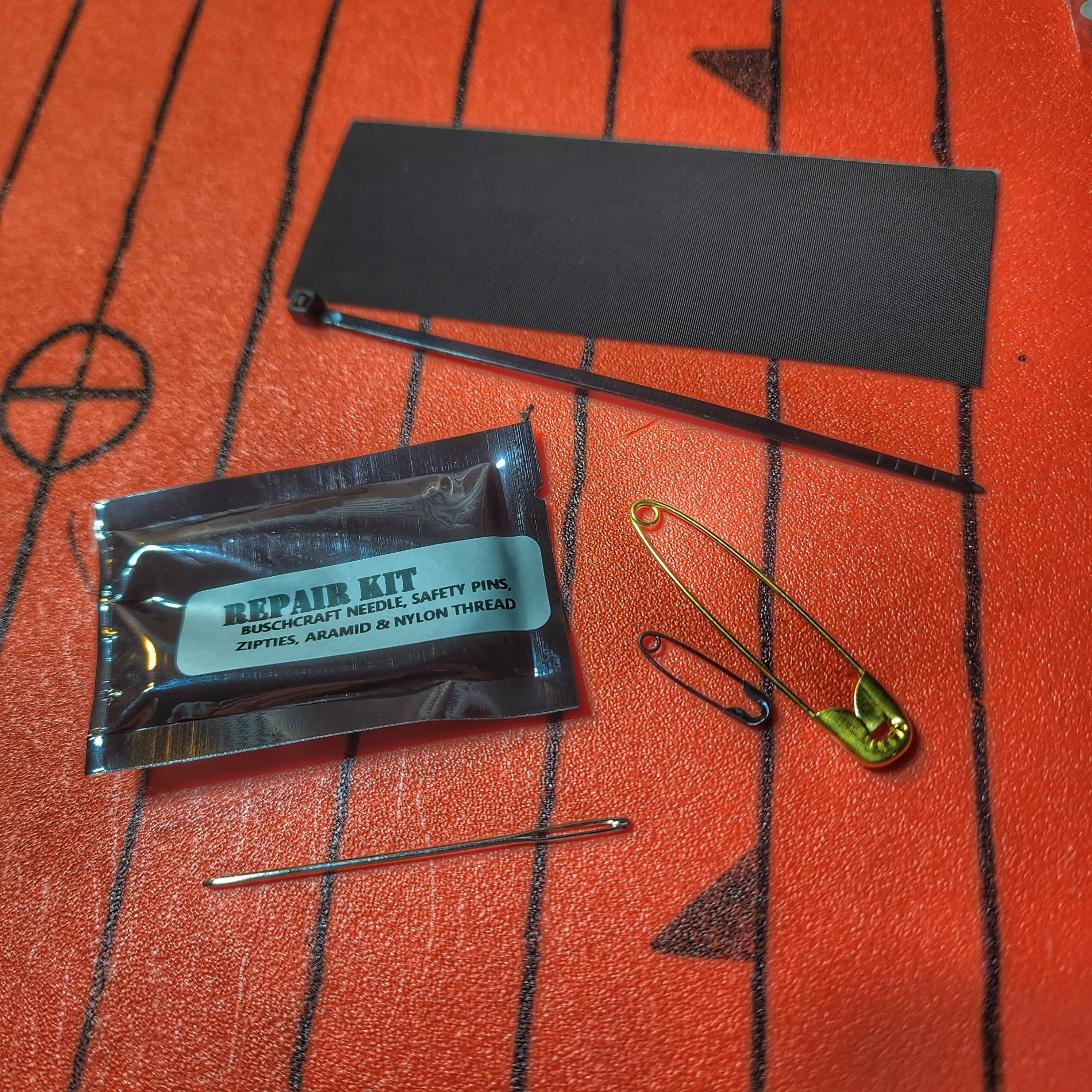 Field Repair Patch Kit - Fix broken items, stitch torn bags, parch tent rips, and seal holes. - Image 4