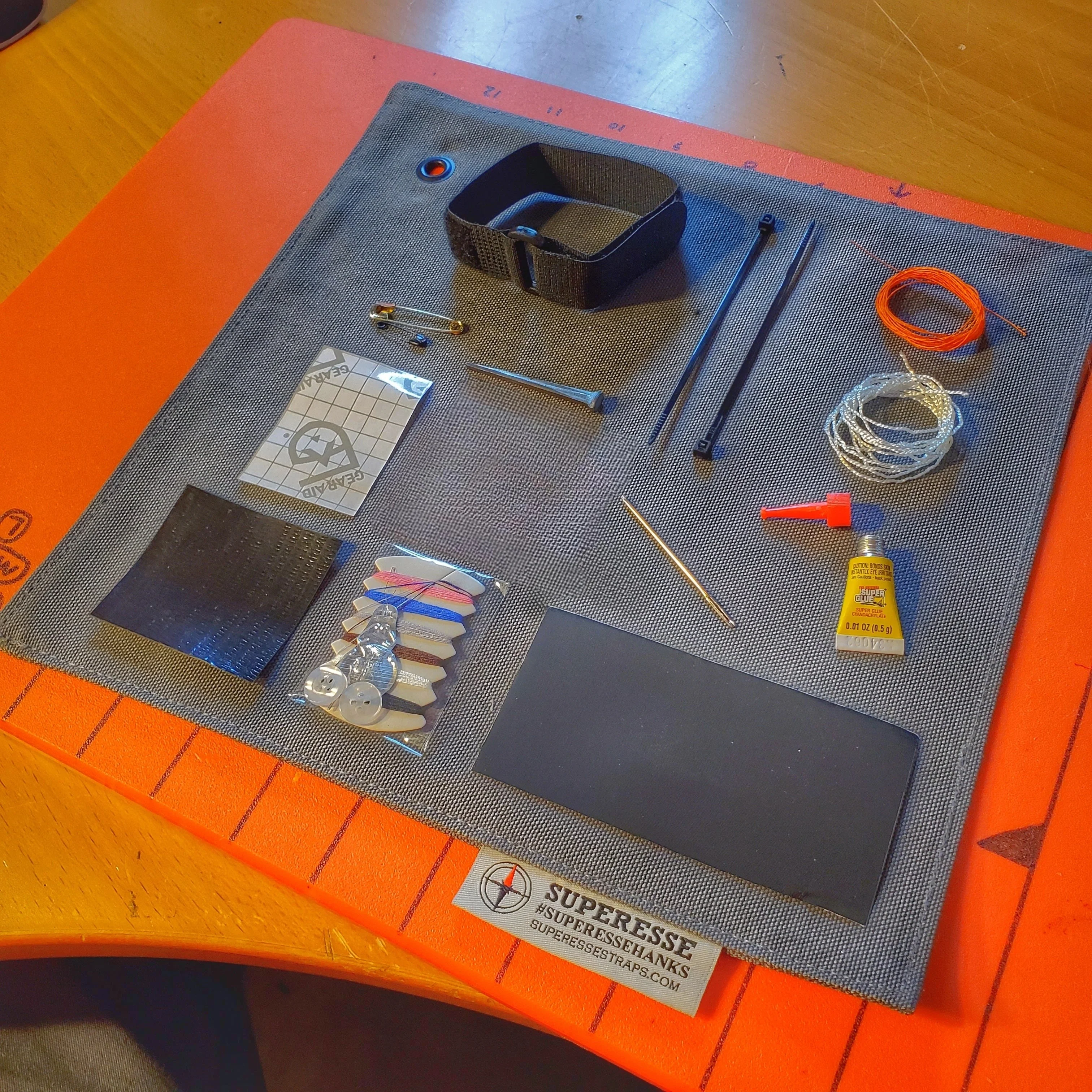 Field Repair Patch Kit - Fix broken items, stitch torn bags, parch tent rips, and seal holes. - Image 5