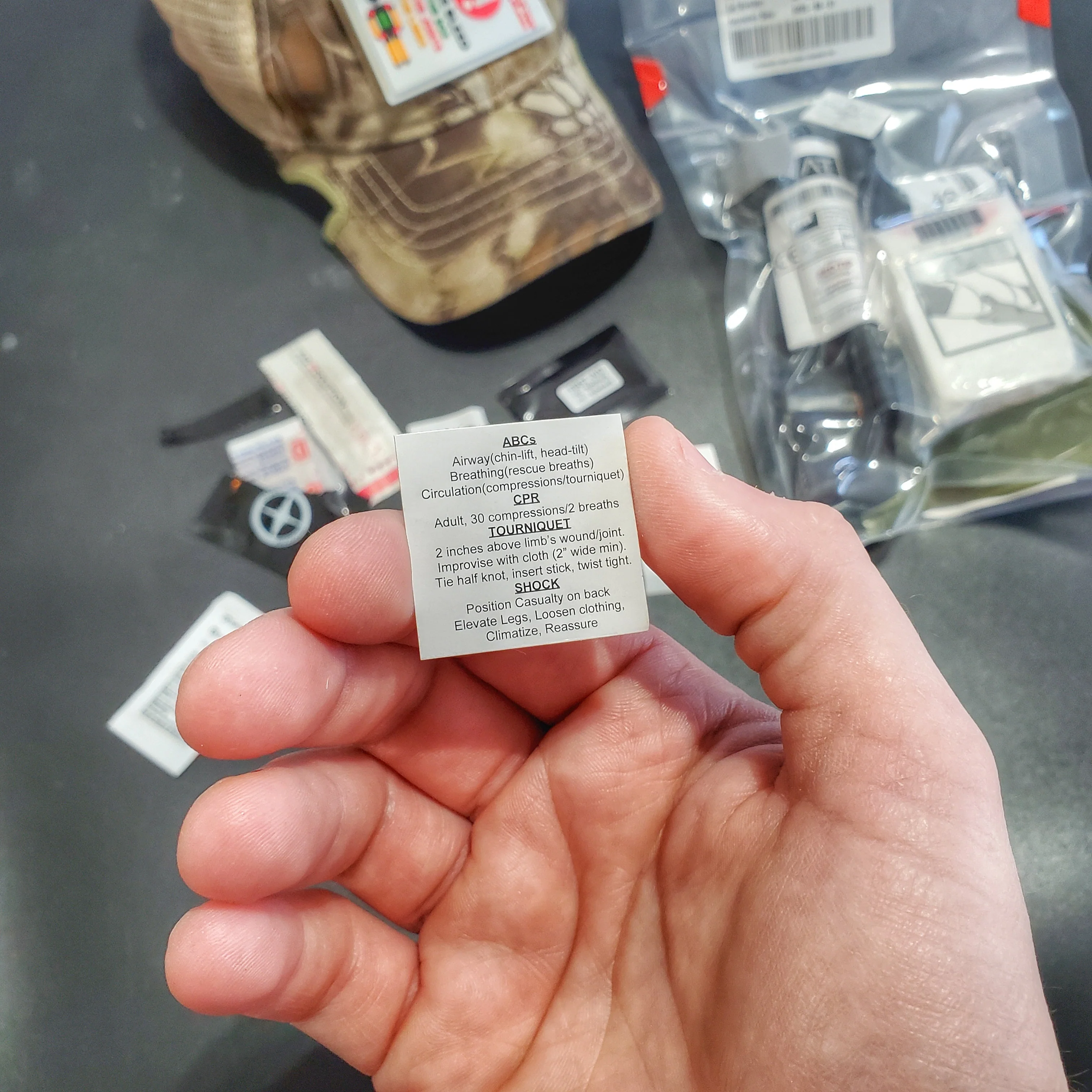 First Aid Patch Kit: "boo boo" supplies for treatment of minor injuries - Image 6