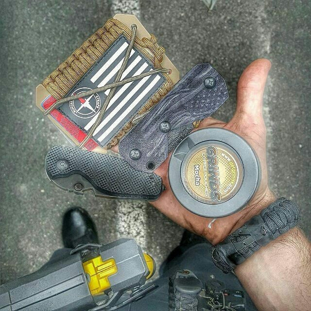 First Responder Strap - Police LEO backup duty gear w/ light, cuff key, seatbelt cutter, compass. - Image 35