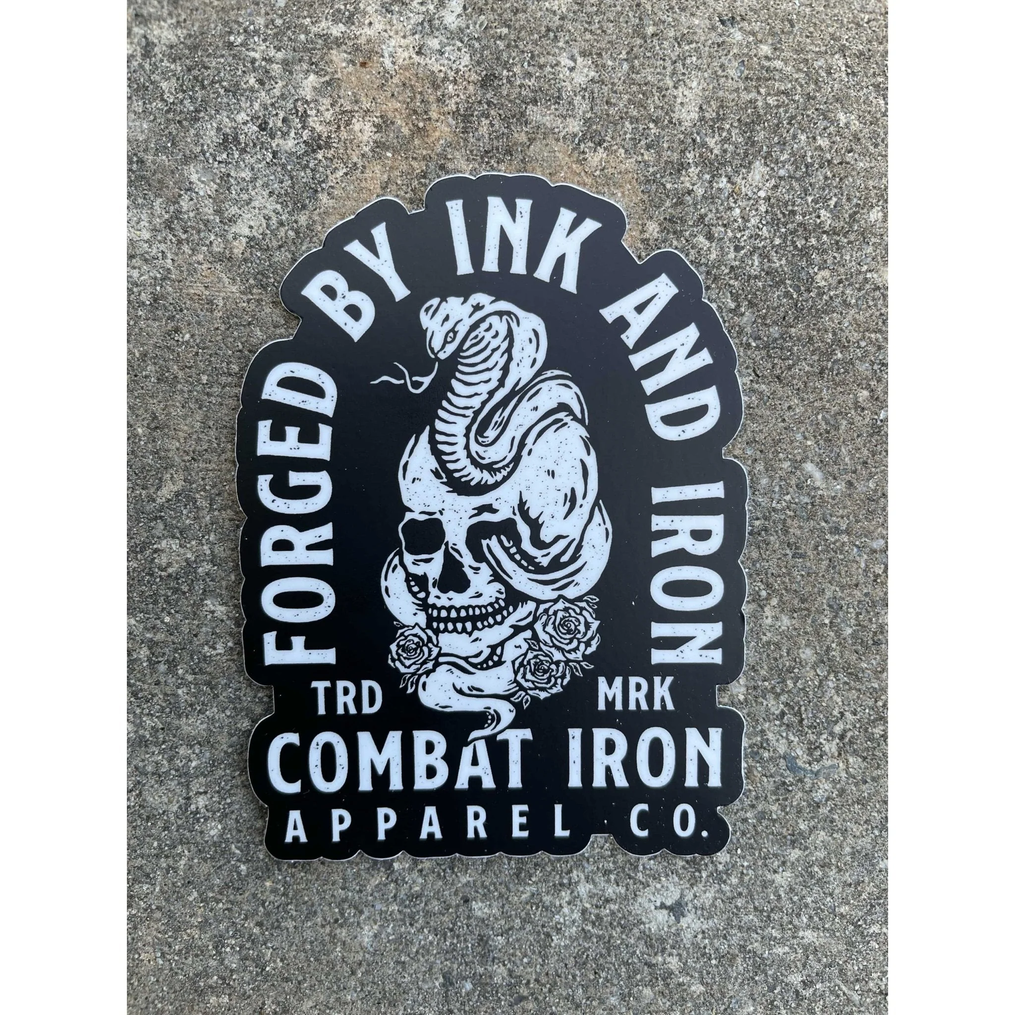 FORGED BY INK AND IRON ALL WEATHER DECAL - Image 2