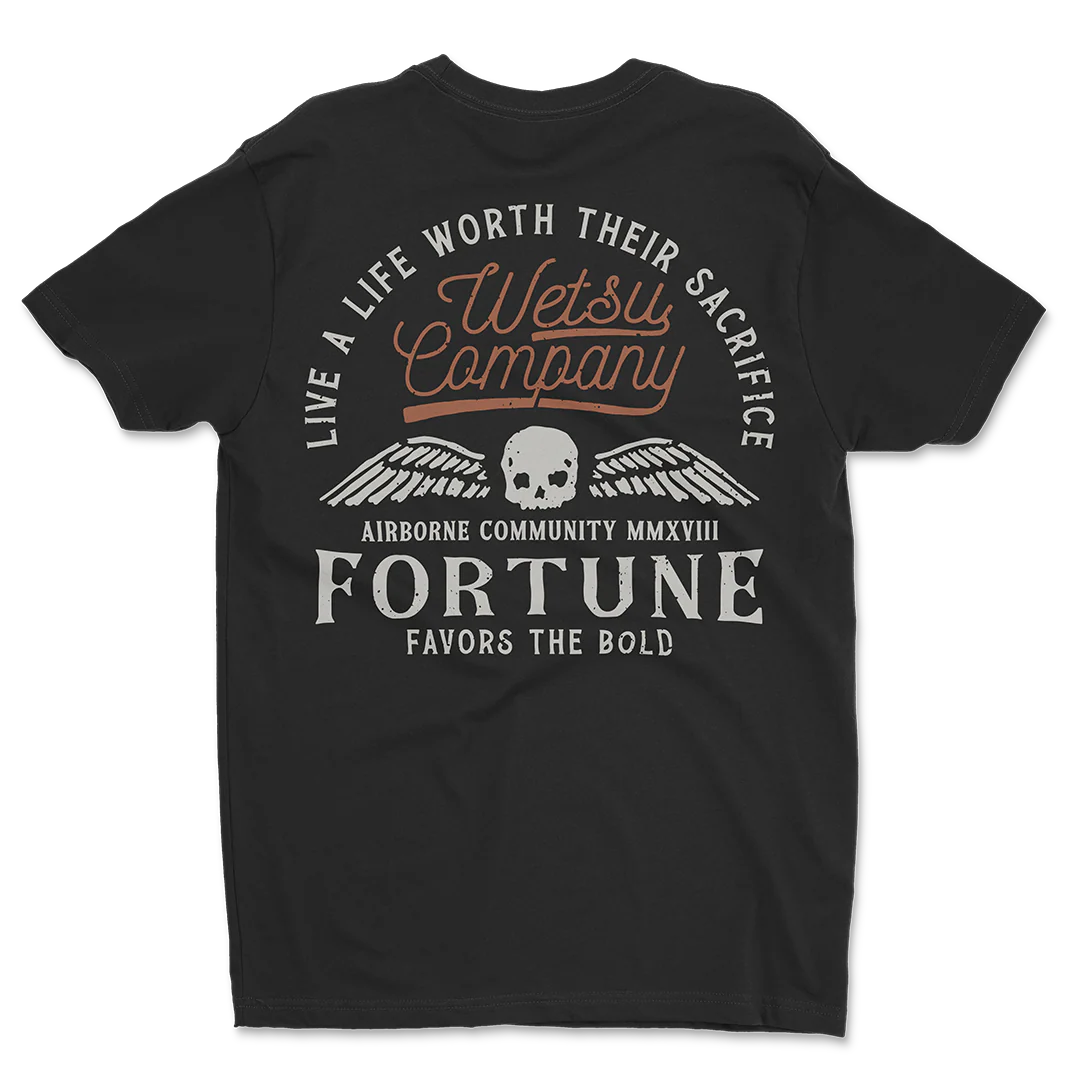 Fortune Favors The Bold Athletic Tee