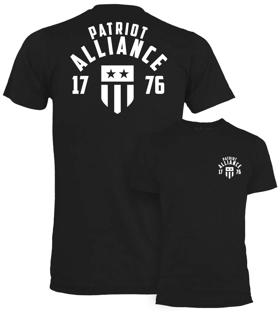 Founders Crest T-Shirt - Black - Image 3