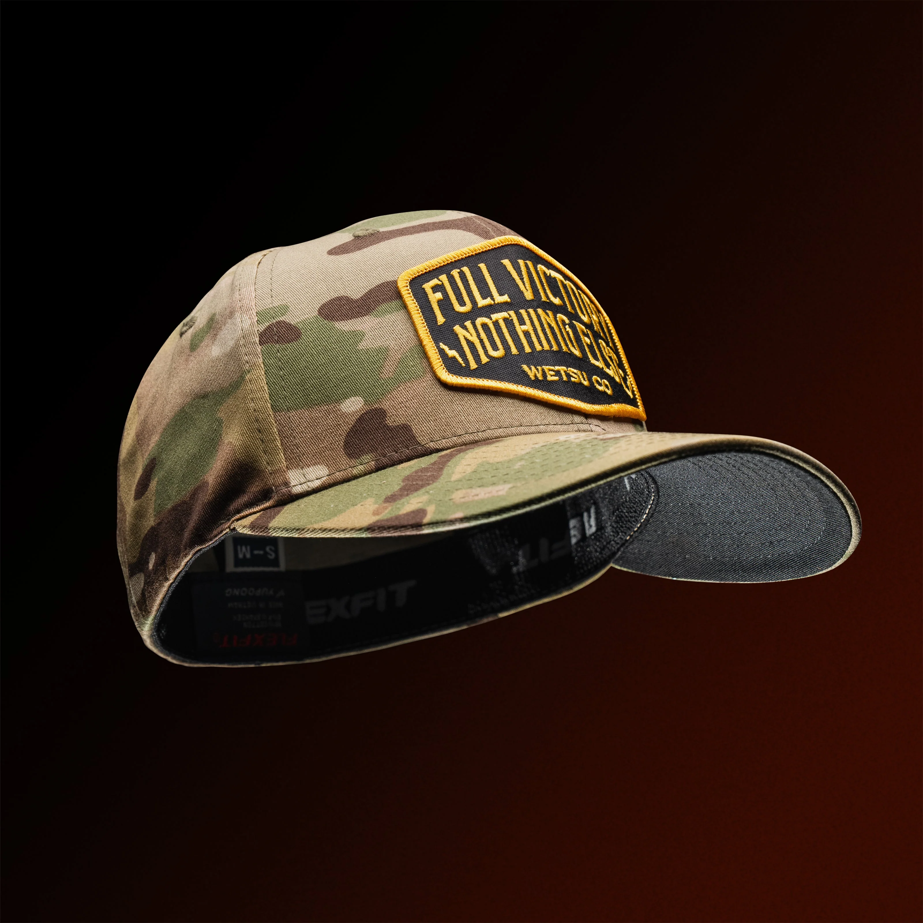 Full Victory Shield Patch Flexfit Hat - Image 5